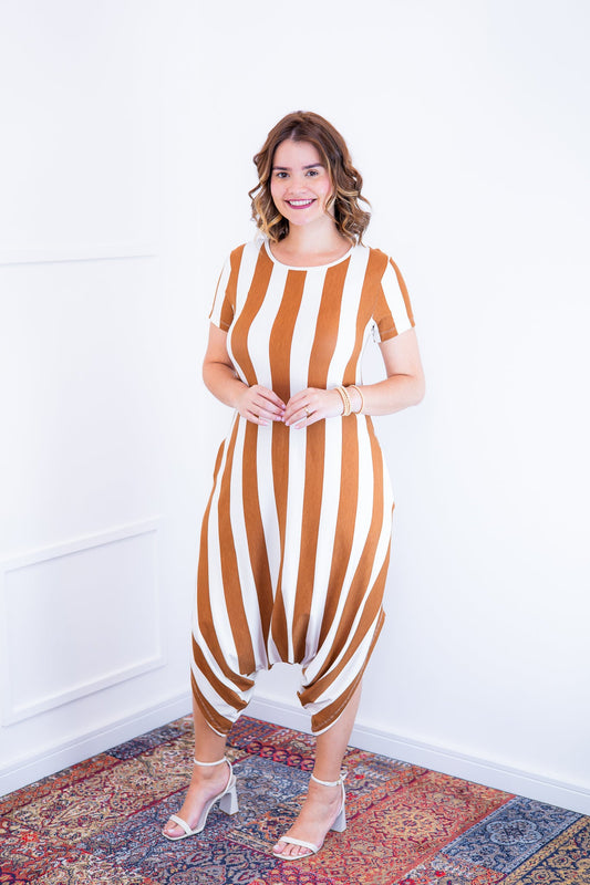 Macacão Fênix - Saruel com Bolsos em Viscolycra - Bazar Online