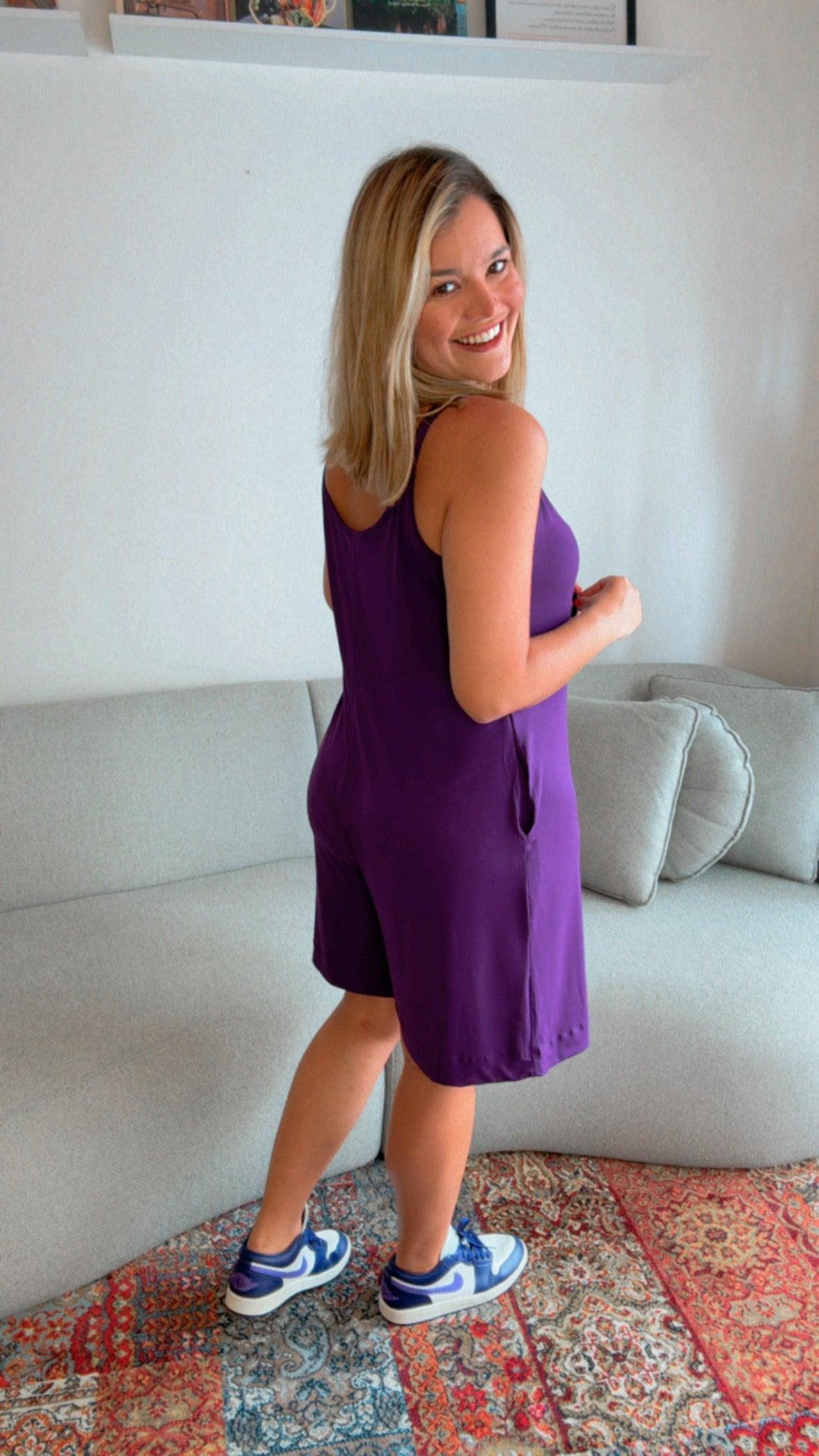 Macaquinho Kate - Midi Alça Larga - Bazar Online