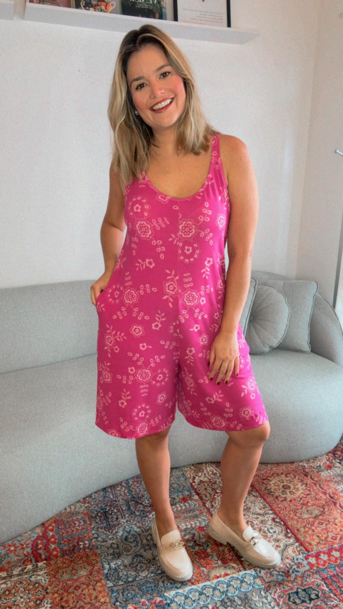 Macaquinho Kate - Midi Alça Larga - Bazar Online