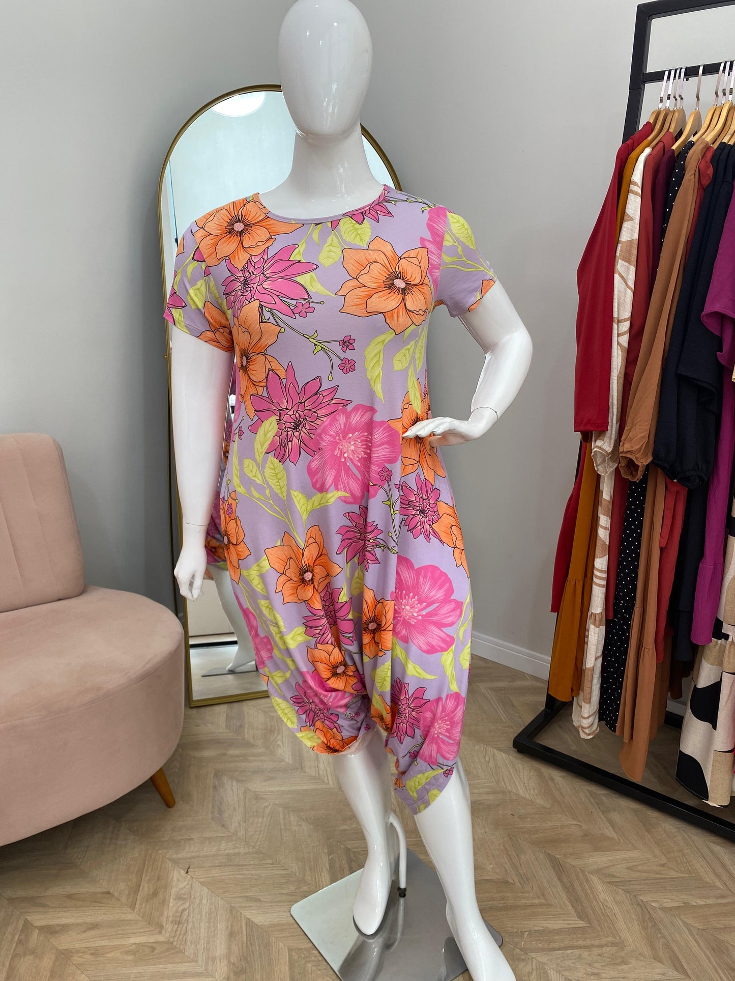 Macacão Fênix - Saruel com Bolsos em Viscolycra - Bazar Online