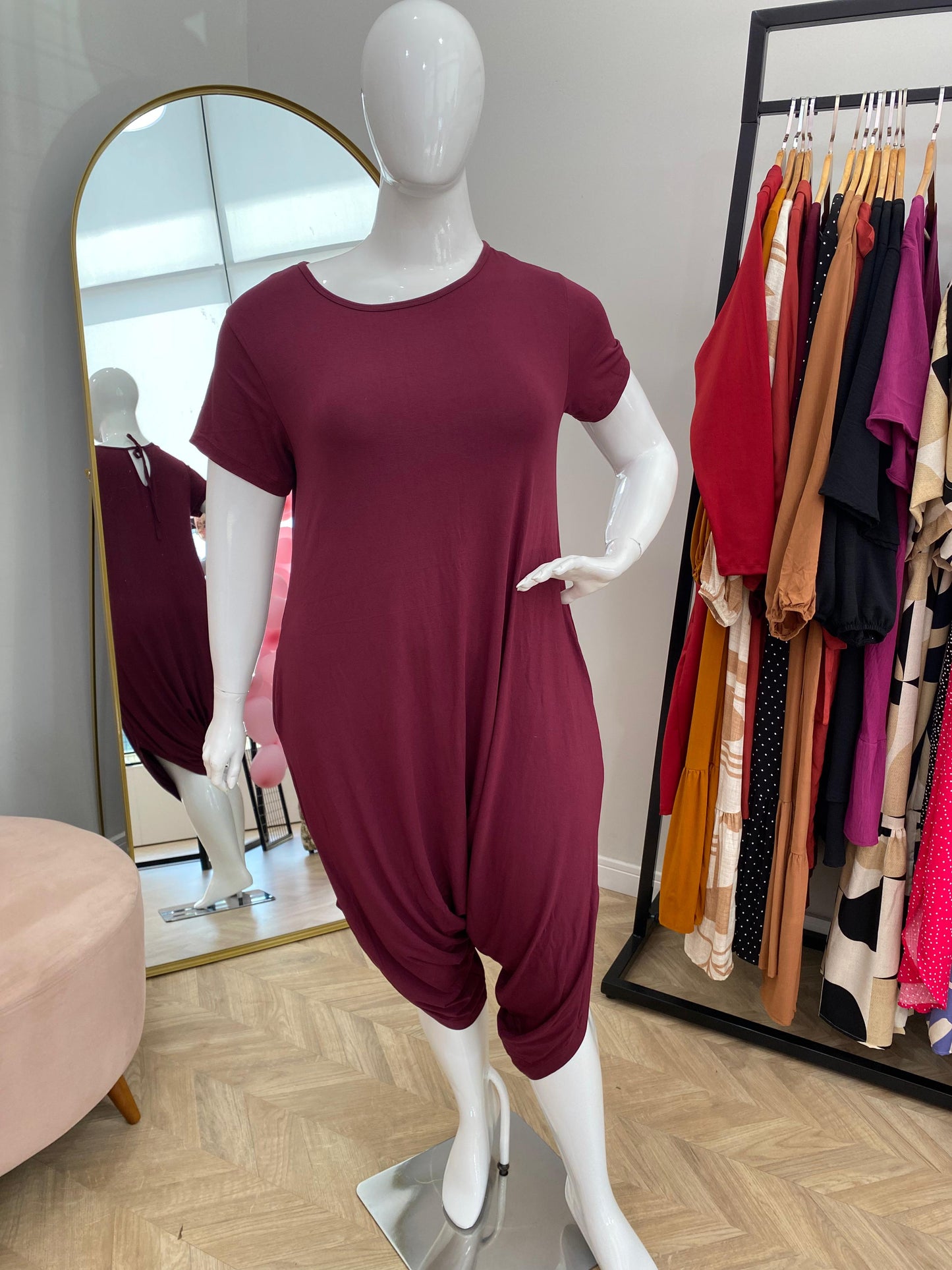 Macacão Fênix - Saruel com Bolsos em Viscolycra - Bazar Online