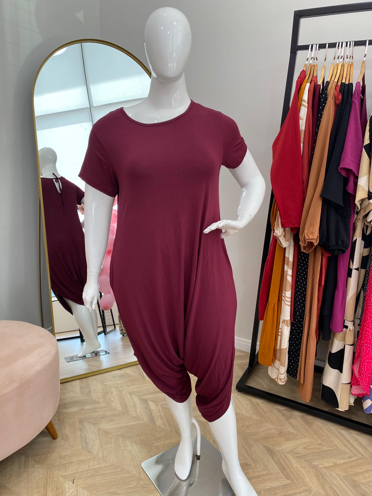 Macacão Fênix - Saruel com Bolsos em Viscolycra - Bazar Online