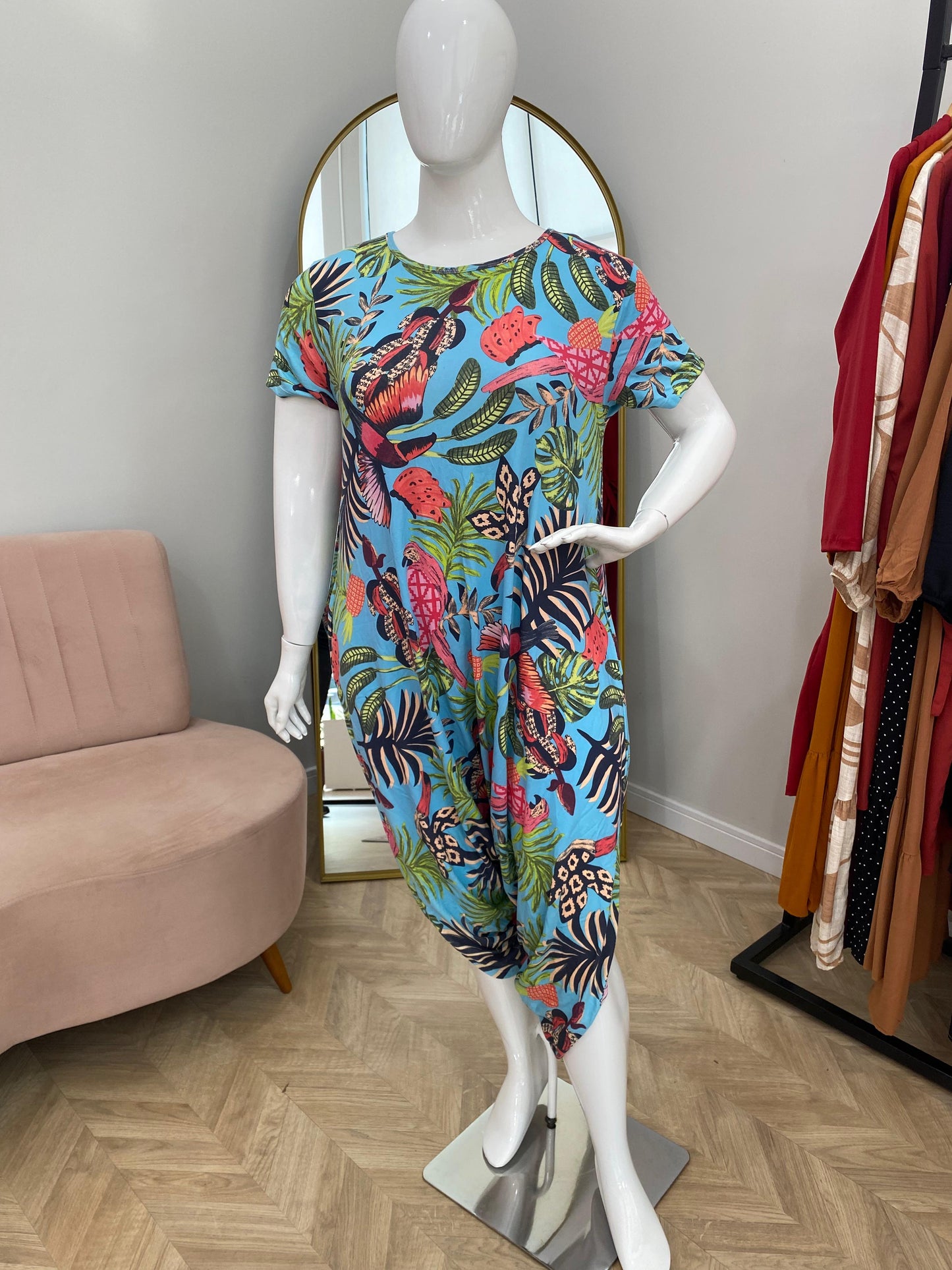 Macacão Fênix - Saruel com Bolsos em Viscolycra - Bazar Online