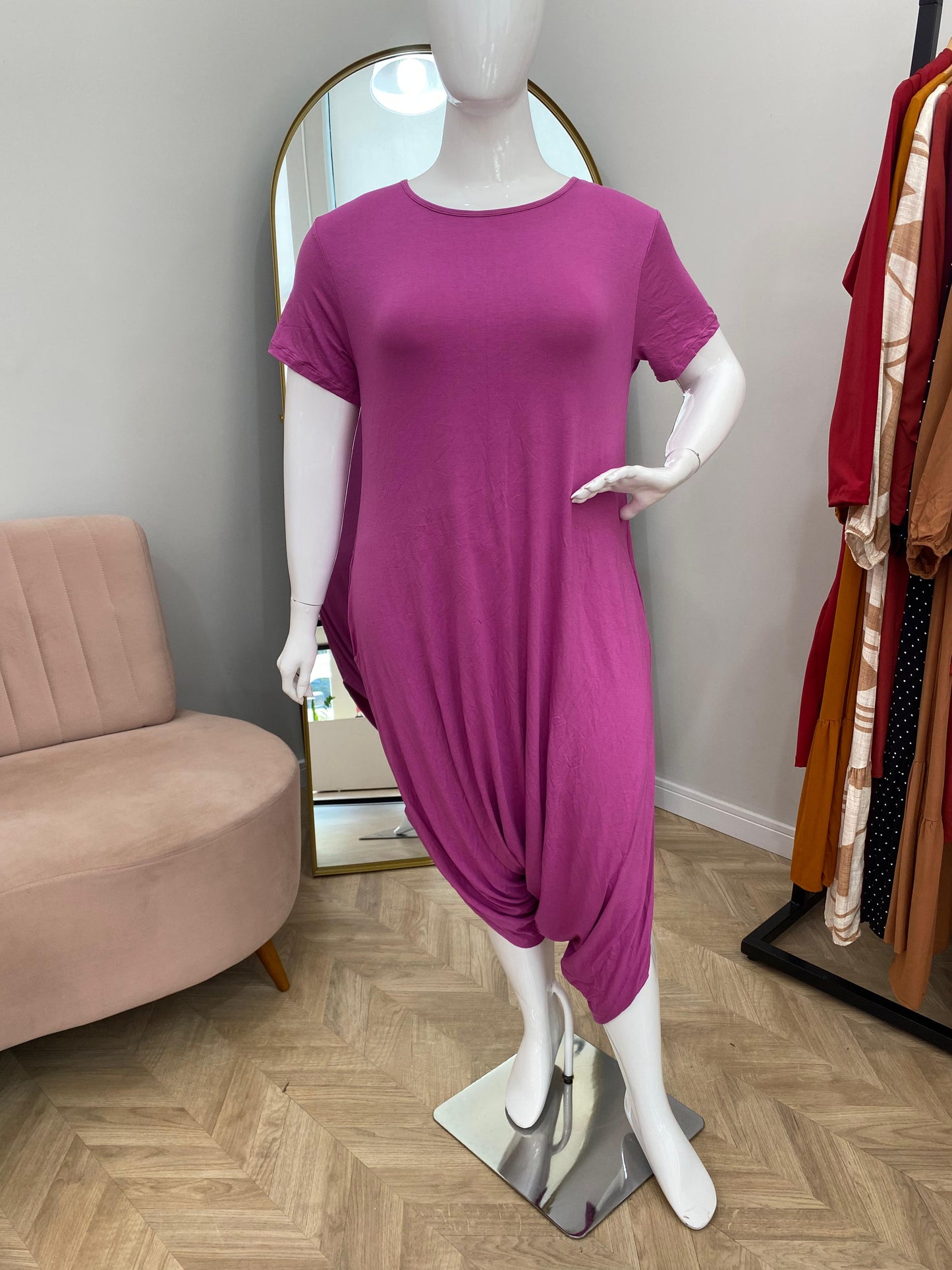 Macacão Fênix - Saruel com Bolsos em Viscolycra - Bazar Online