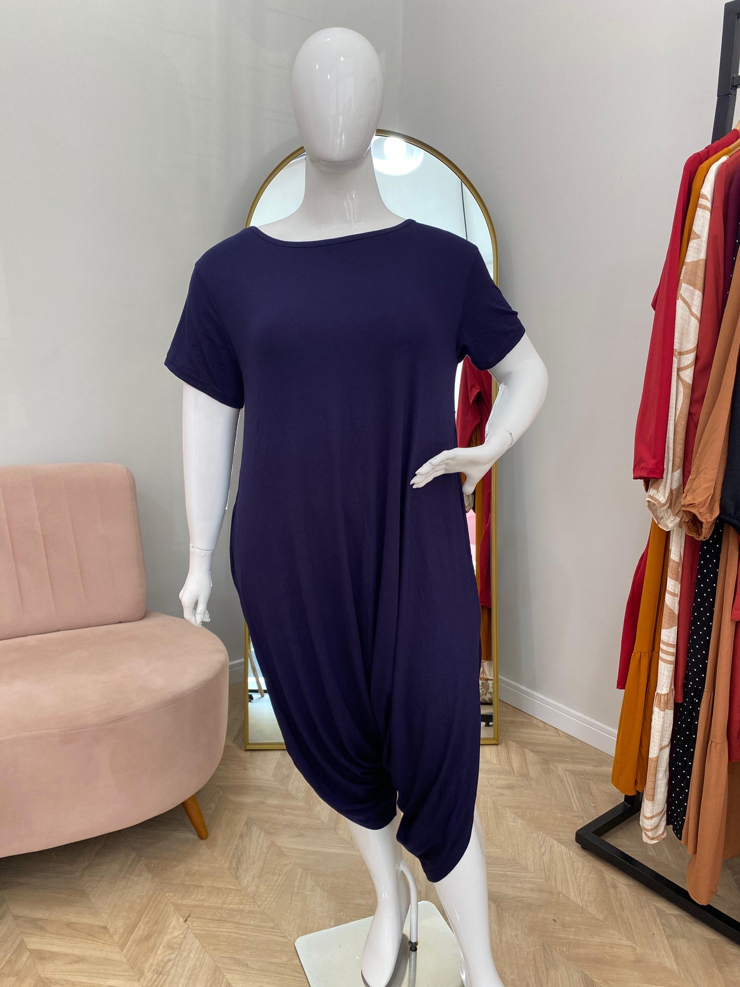 Macacão Fênix - Saruel com Bolsos em Viscolycra - Bazar Online