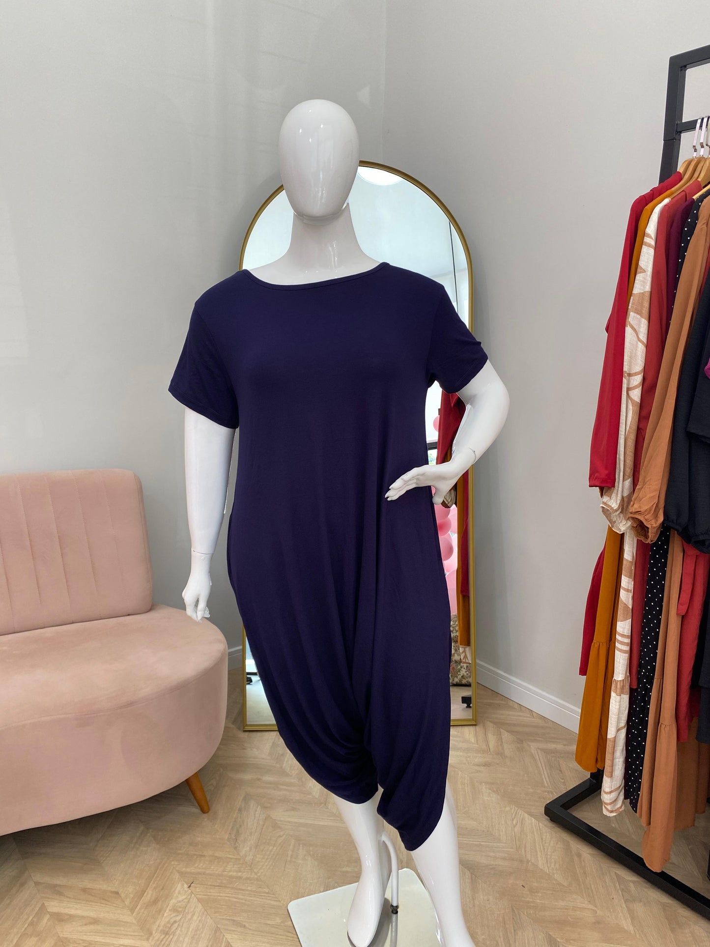 Macacão Fênix - Saruel com Bolsos em Viscolycra - Bazar Online