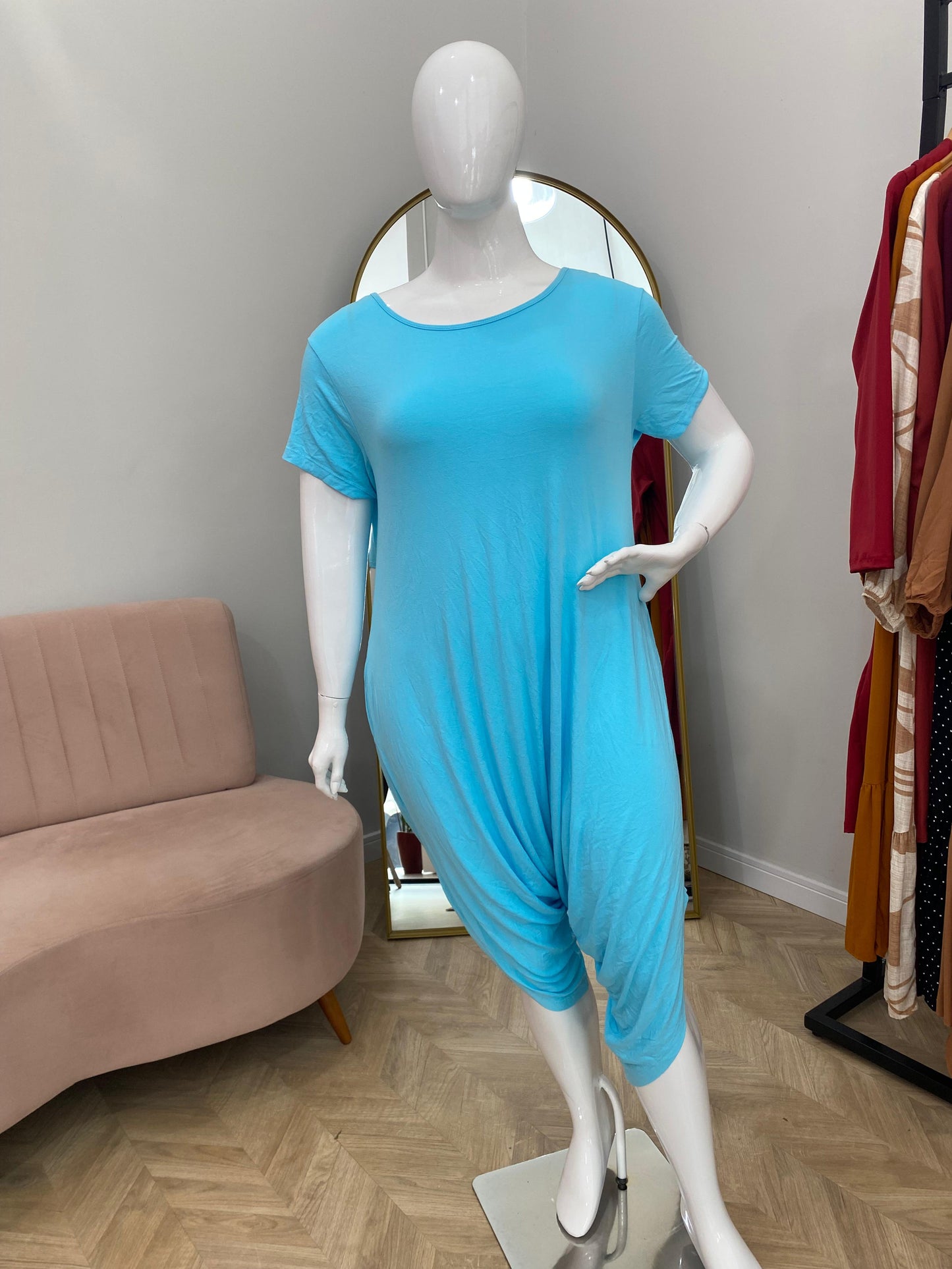 Macacão Fênix - Saruel com Bolsos em Viscolycra - Bazar Online