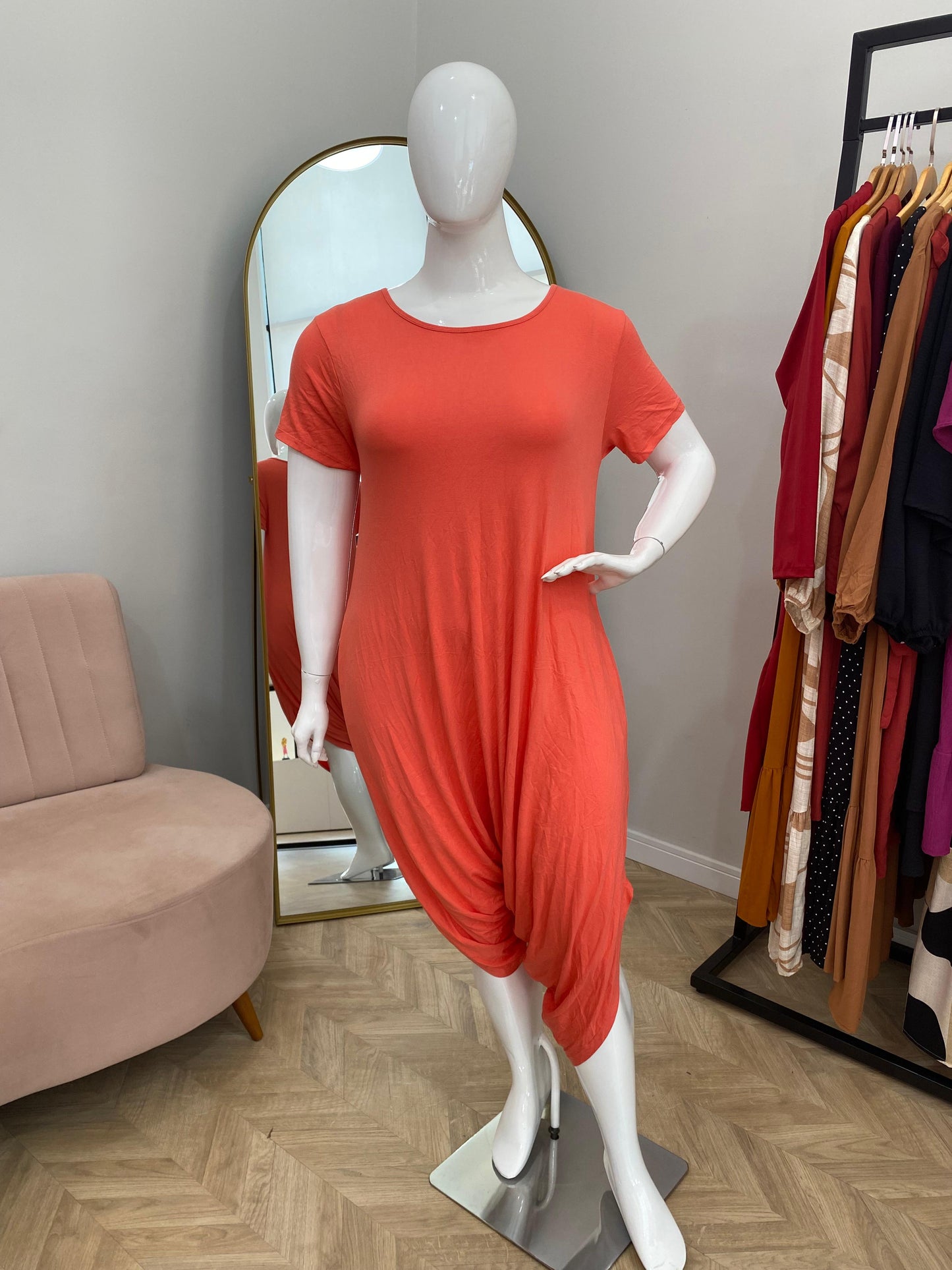 Macacão Fênix - Saruel com Bolsos em Viscolycra - Bazar Online