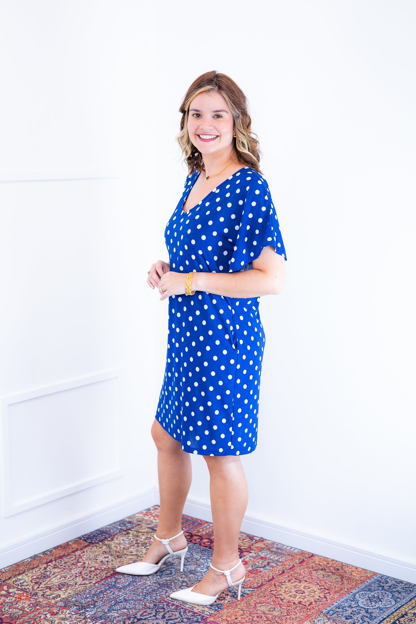 Vestido Helena - Malha Confort Manga Morcego - Bazar Online