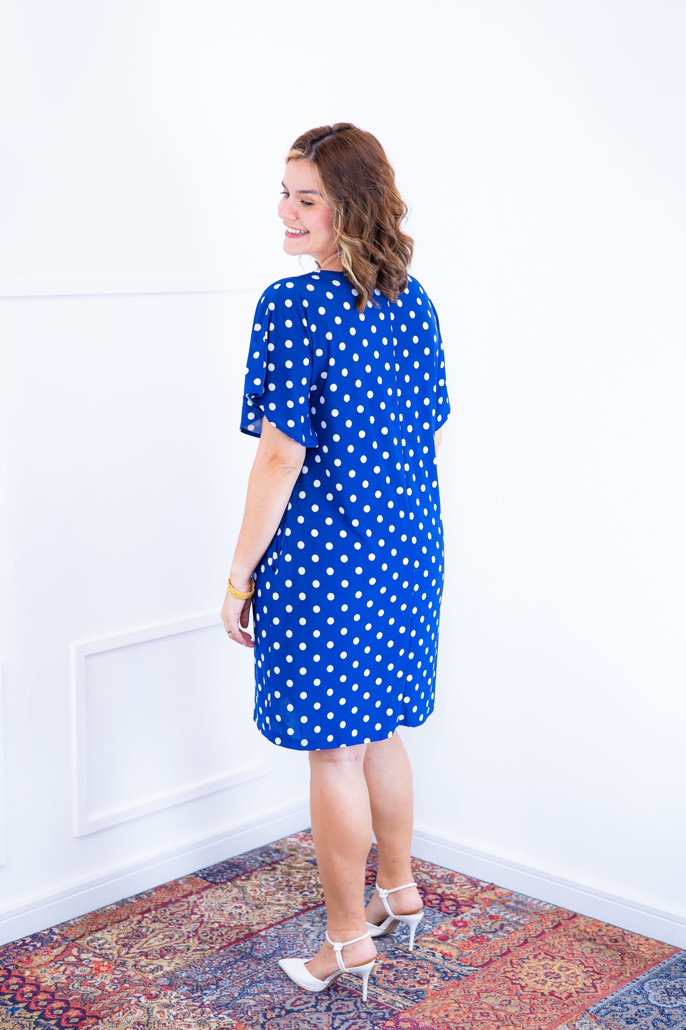 Vestido Helena - Malha Confort Manga Morcego - Bazar Online