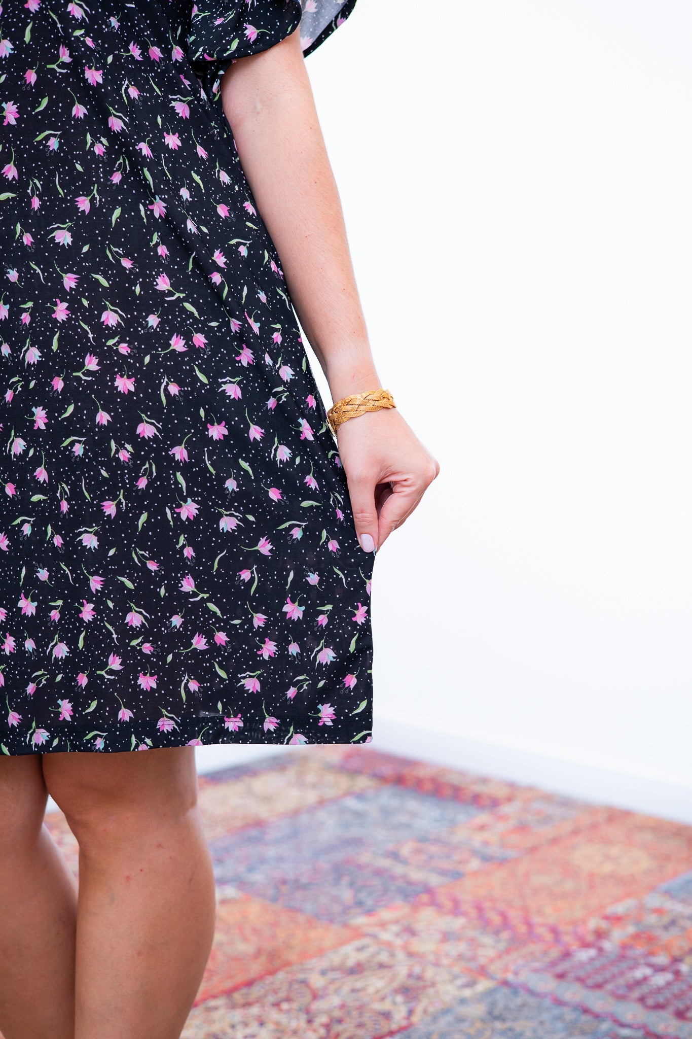 Vestido Helena - Malha Confort Manga Morcego - Bazar Online