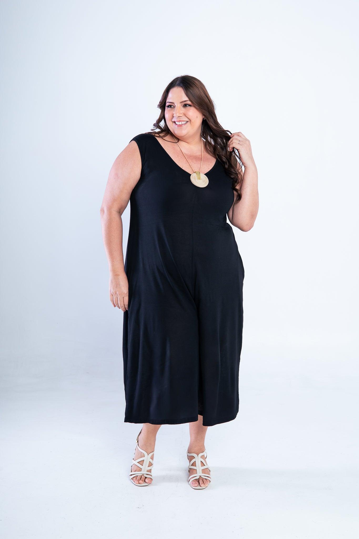 Macacão Soul - Regata Pantacourt - Bazar Online