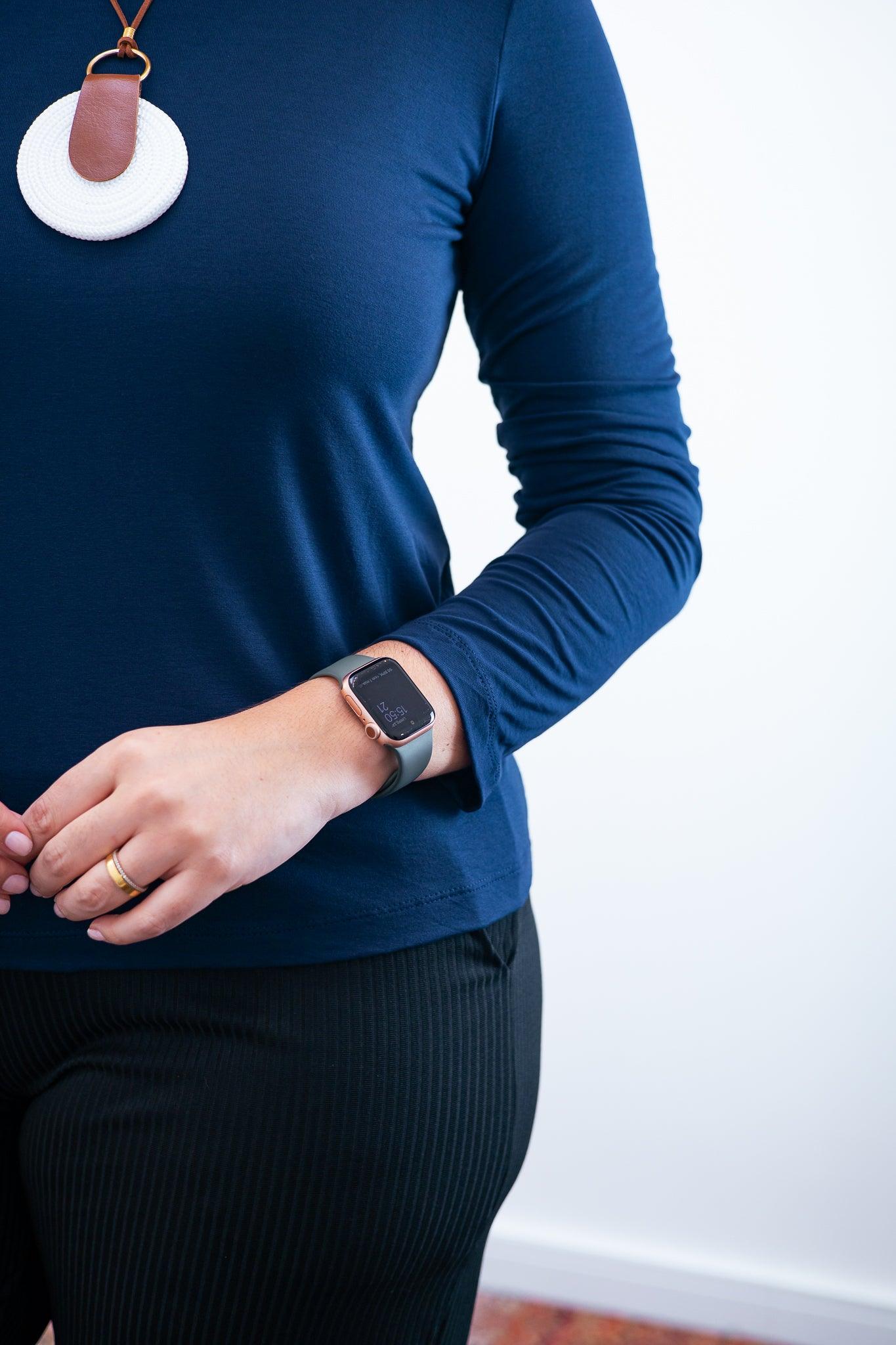 Blusa Donna - Manga longa com Golinha - Bazar Online