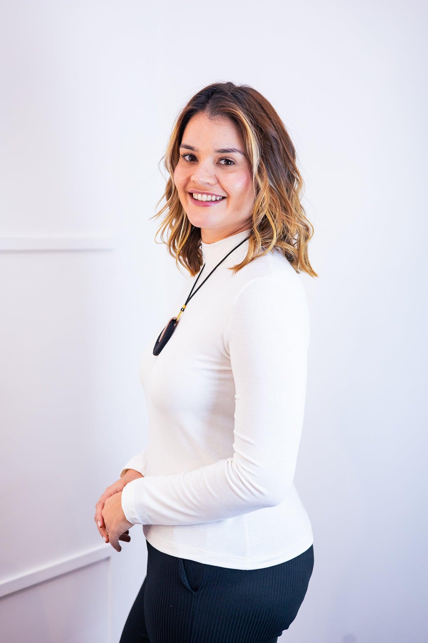 Blusa Donna - Manga longa com Golinha - Bazar Online