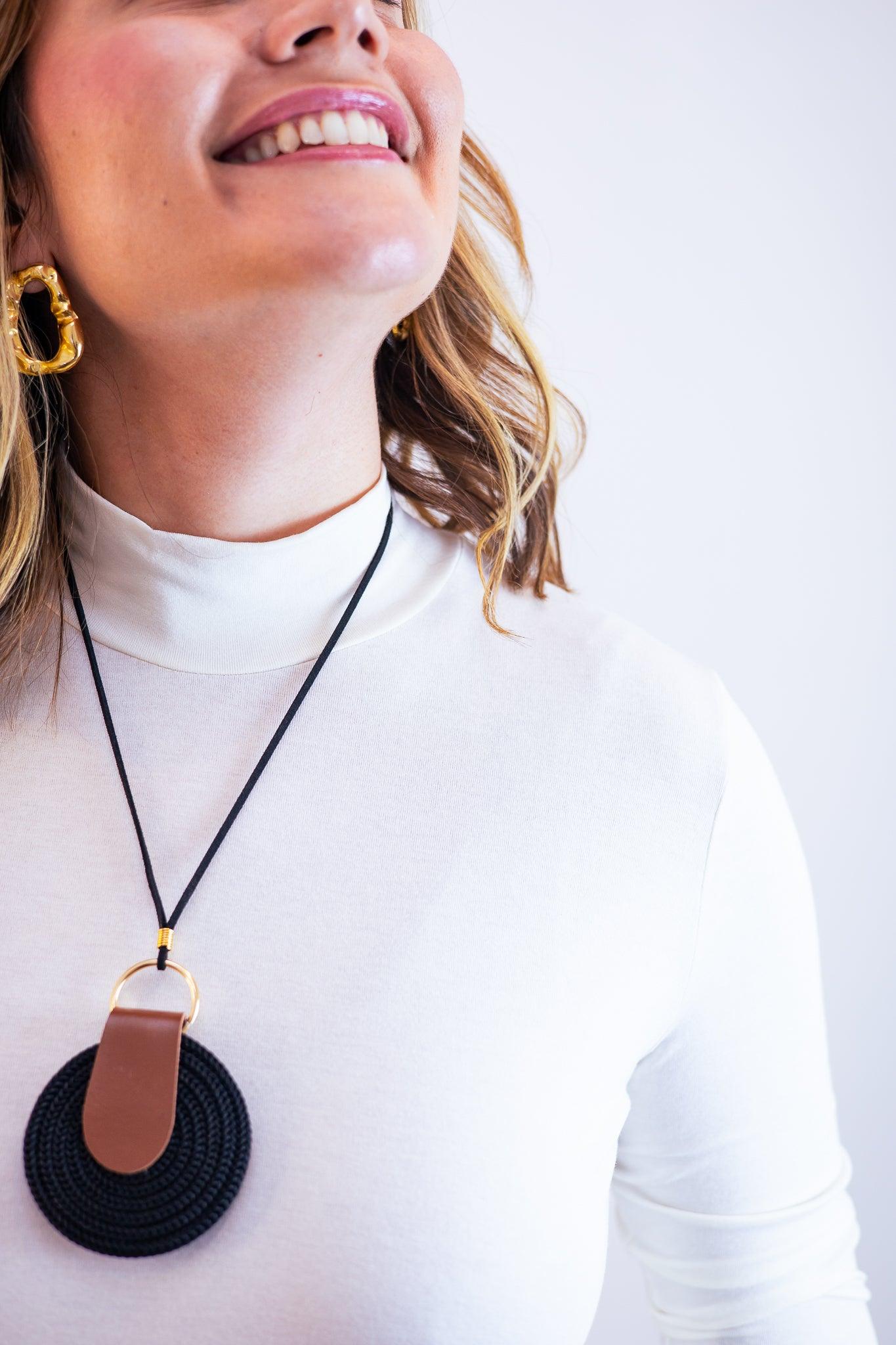 Blusa Donna - Manga longa com Golinha - Bazar Online