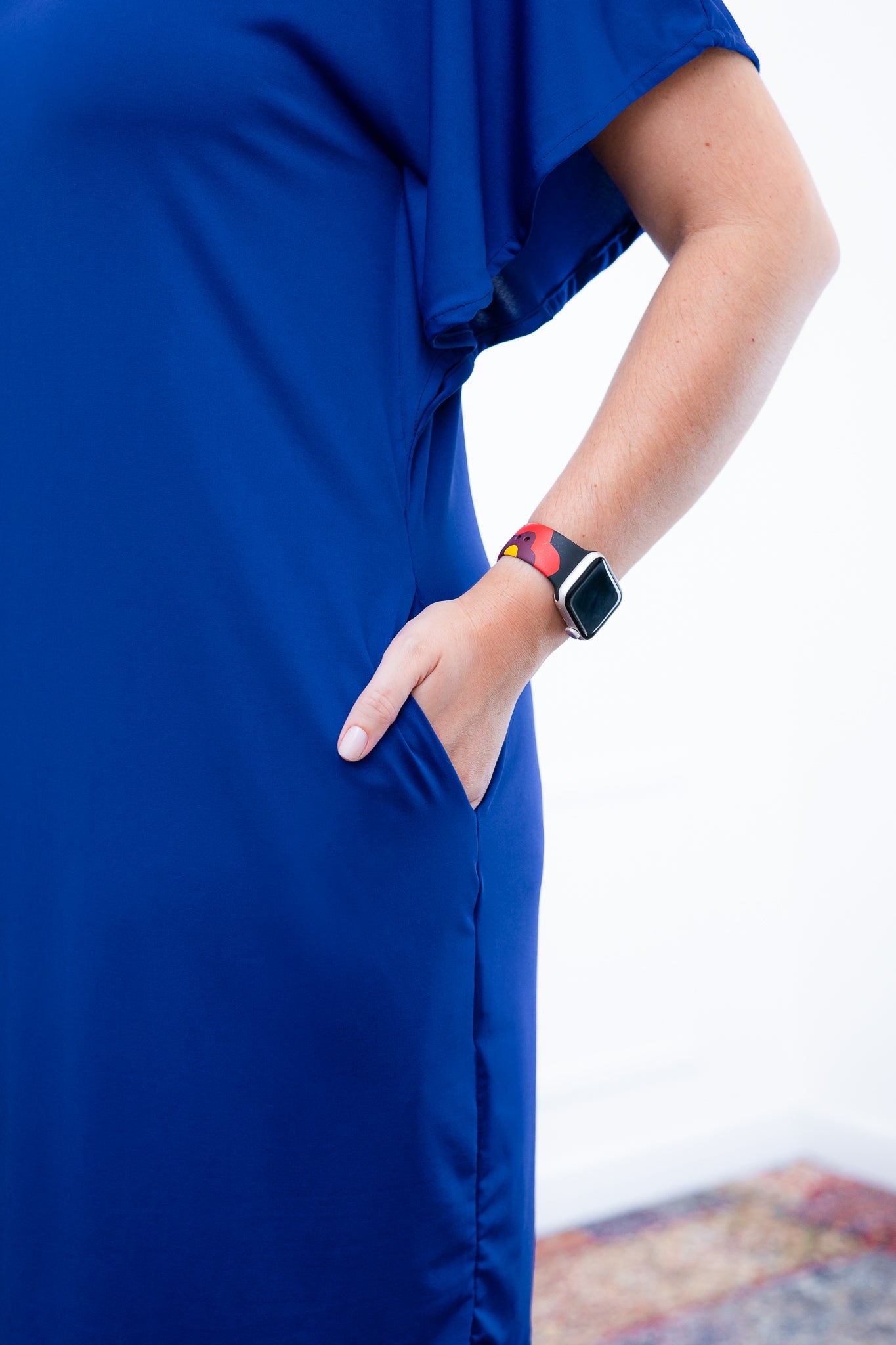 Vestido Helena - Malha Confort Manga Morcego - Bazar Online