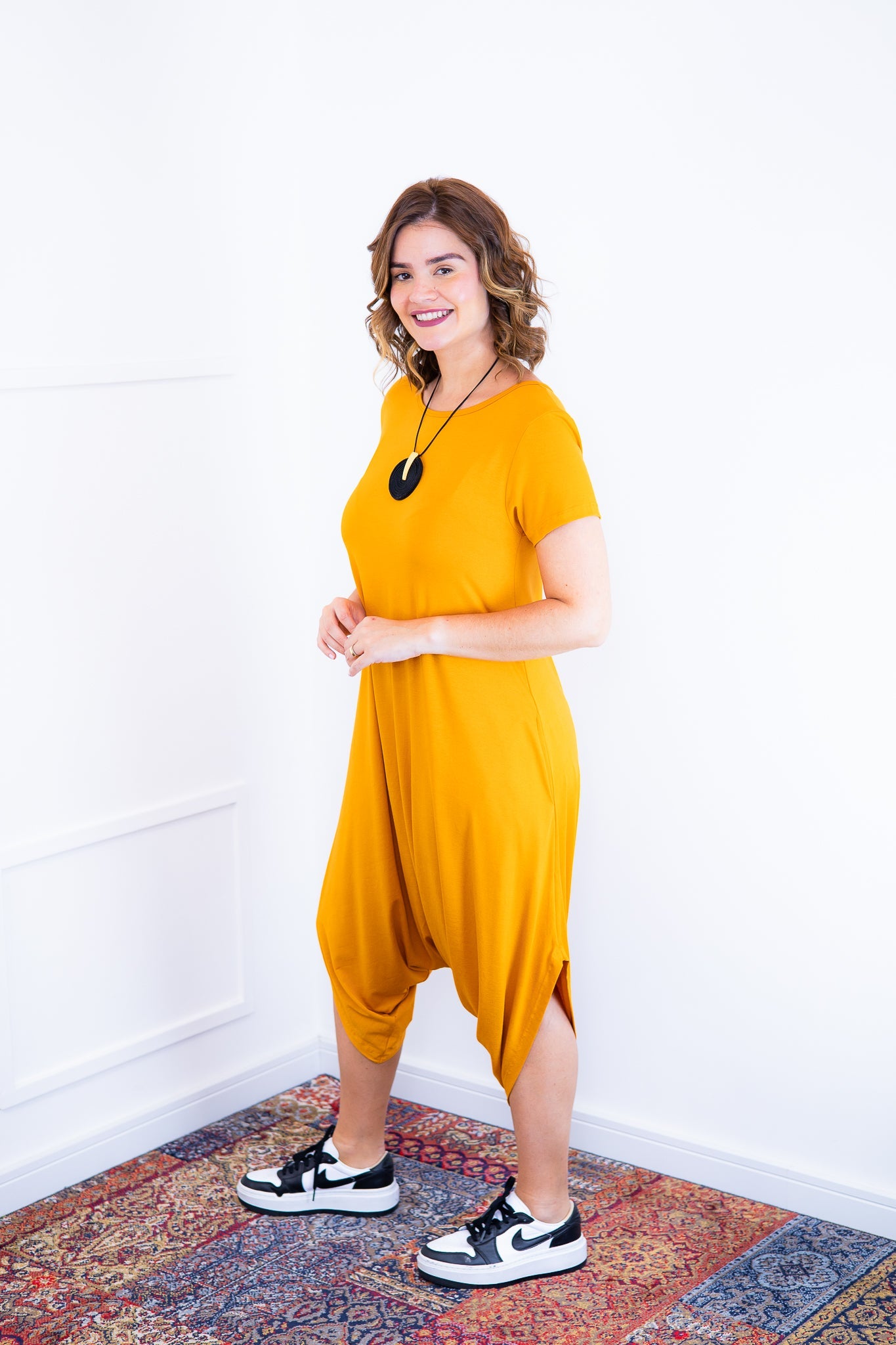 Macacão Fênix - Saruel com Bolsos em Viscolycra - Bazar Online