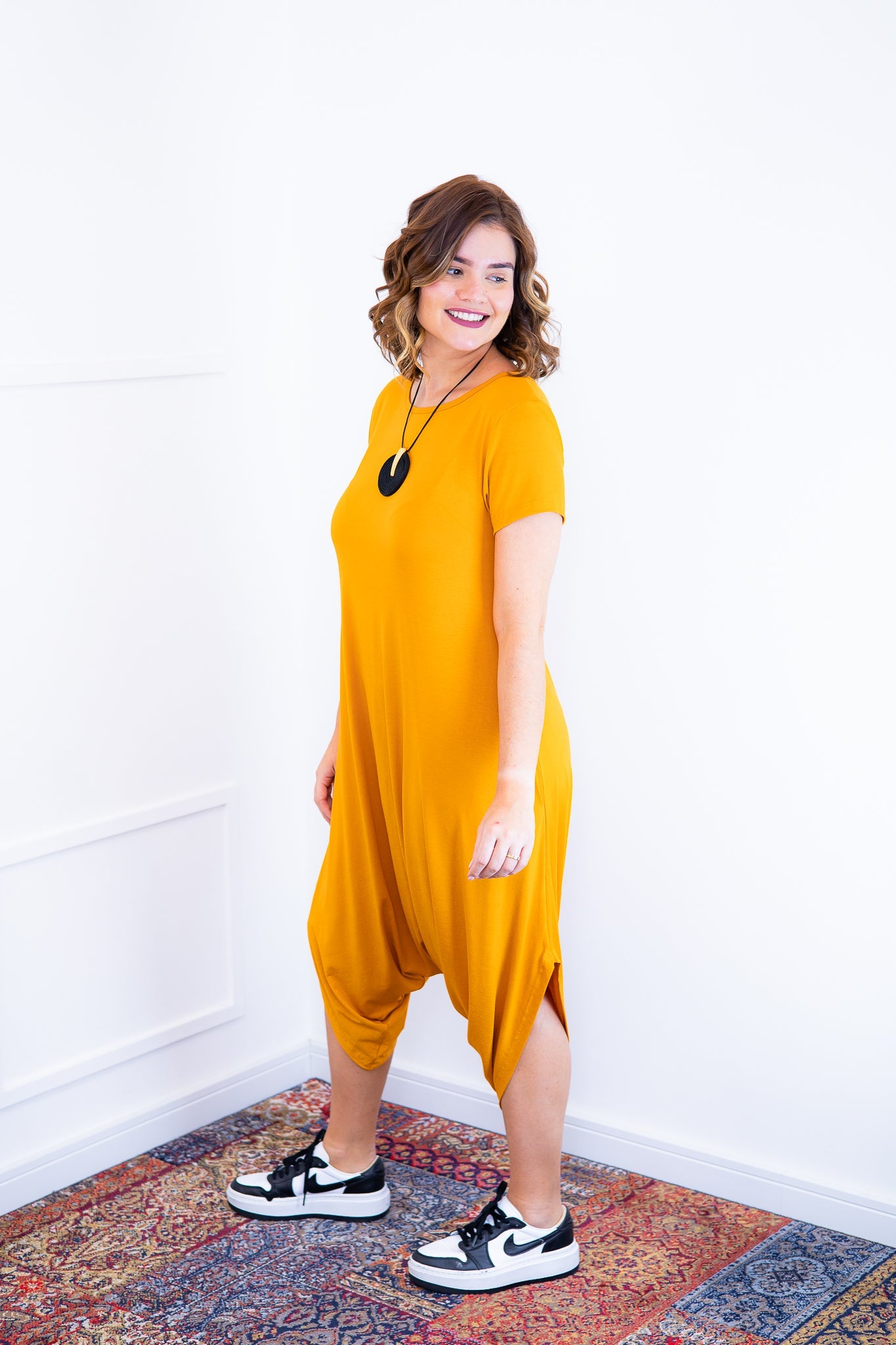 Macacão Fênix - Saruel com Bolsos em Viscolycra - Bazar Online