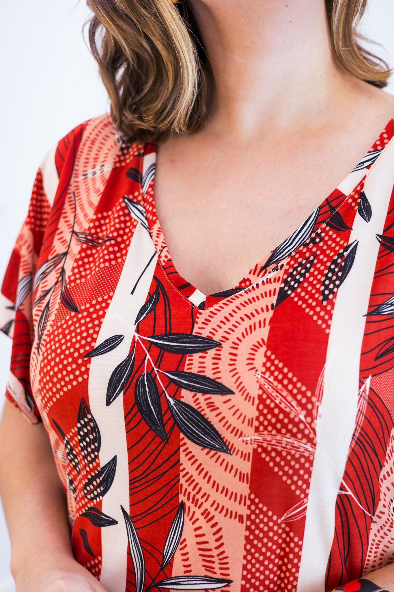 Vestido Helena - Malha Confort Manga Morcego - Bazar Online