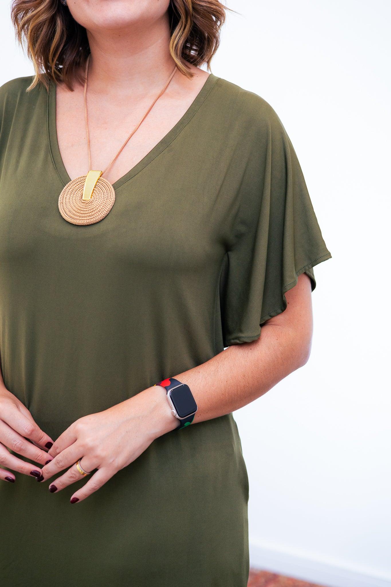 Vestido Helena - Malha Confort Manga Morcego - Bazar Online