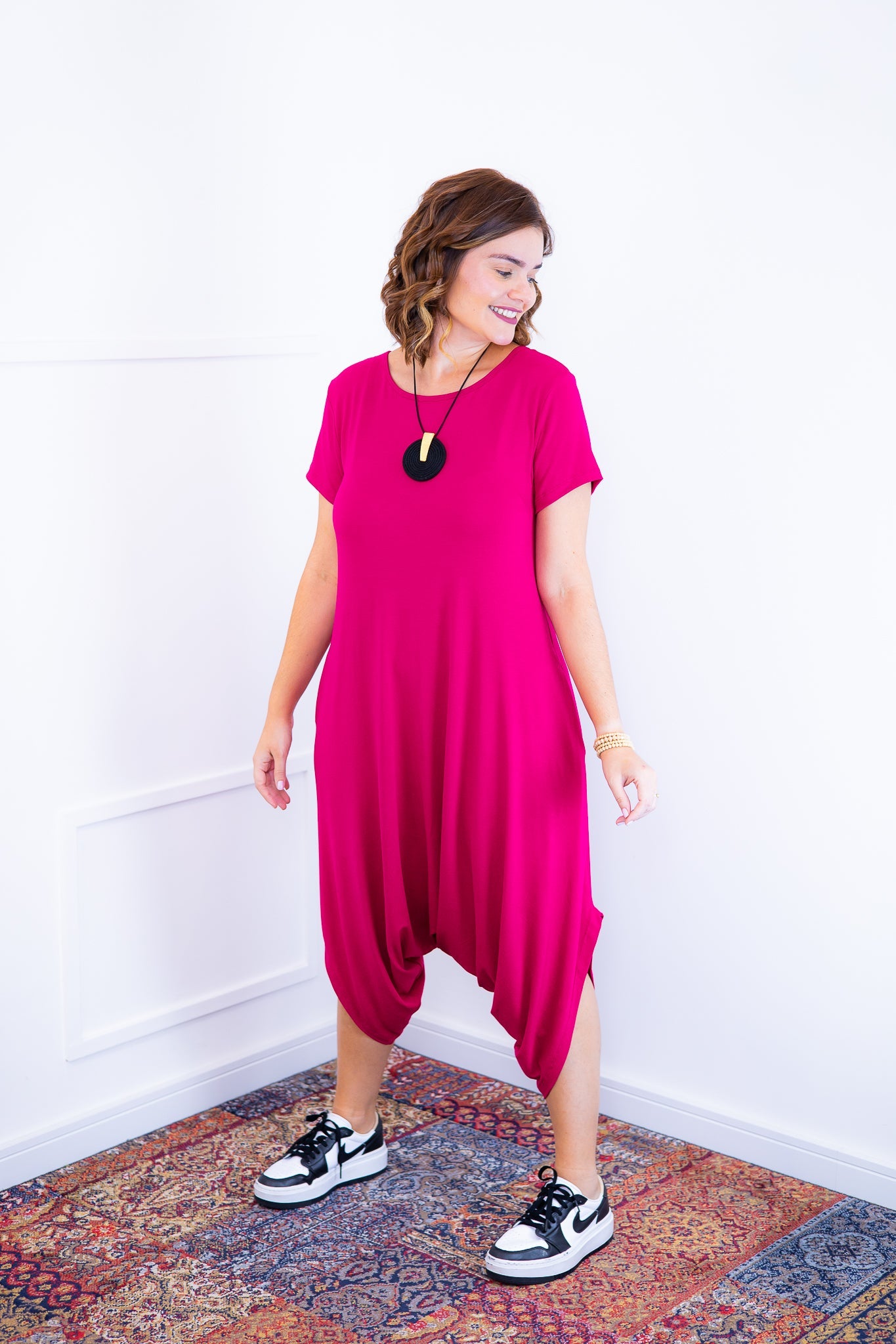 Macacão Fênix - Saruel com Bolsos em Viscolycra - Bazar Online