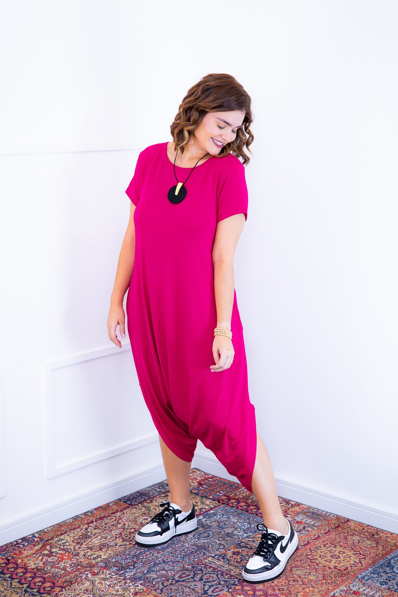 Macacão Fênix - Saruel com Bolsos em Viscolycra - Bazar Online