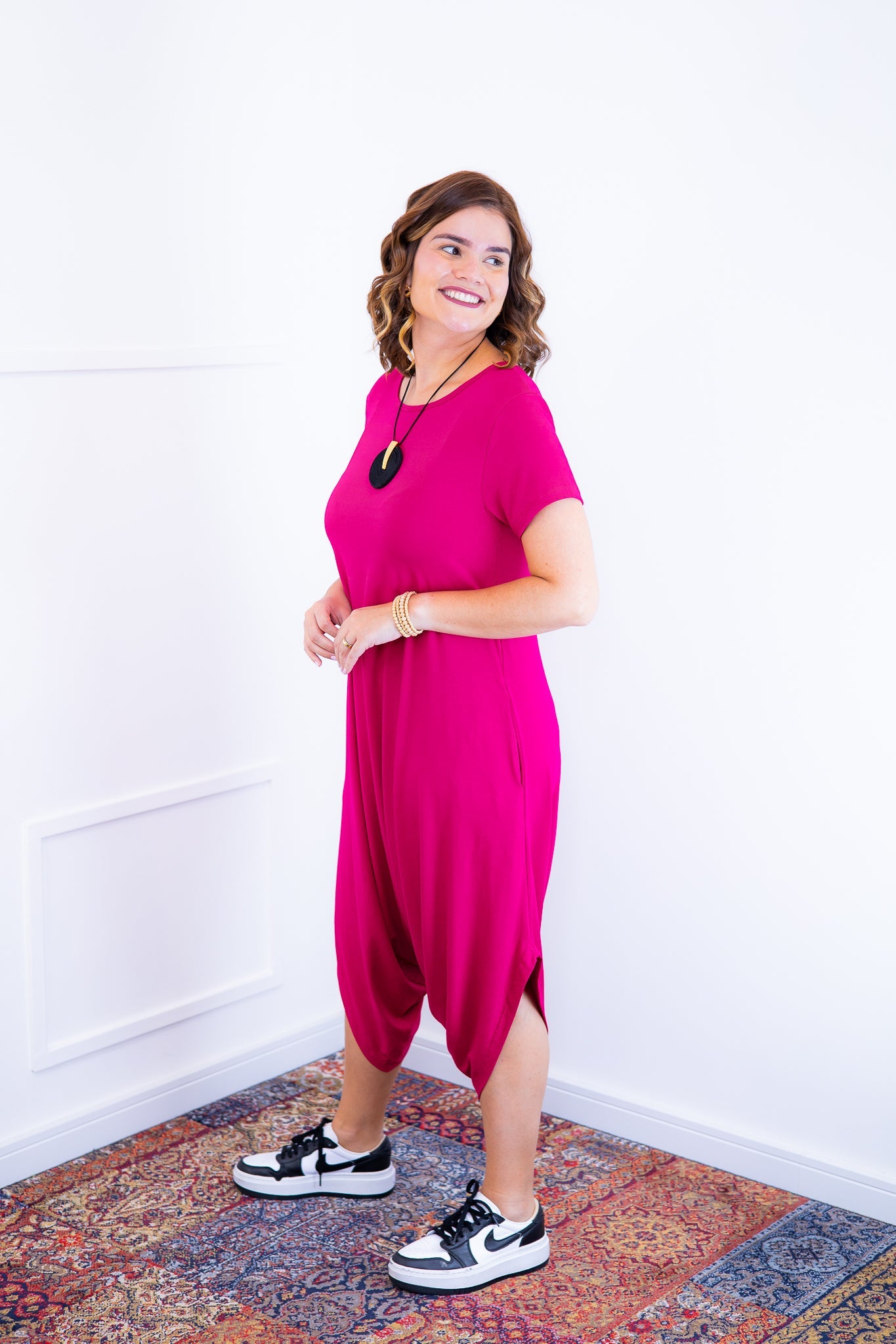 Macacão Fênix - Saruel com Bolsos em Viscolycra - Bazar Online