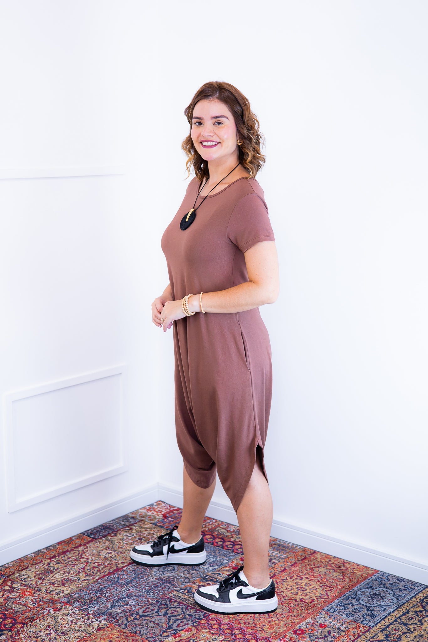 Macacão Fênix - Saruel com Bolsos em Viscolycra - Bazar Online