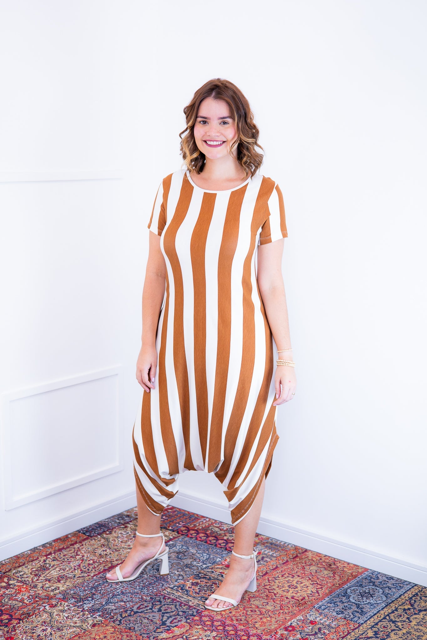 Macacão Fênix - Saruel com Bolsos em Viscolycra - Bazar Online