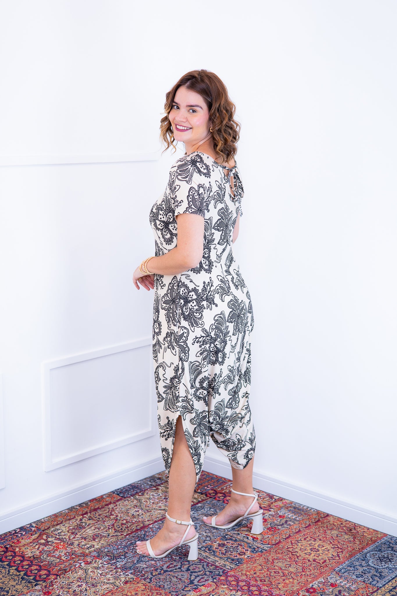 Macacão Fênix - Saruel com Bolsos em Viscolycra - Bazar Online