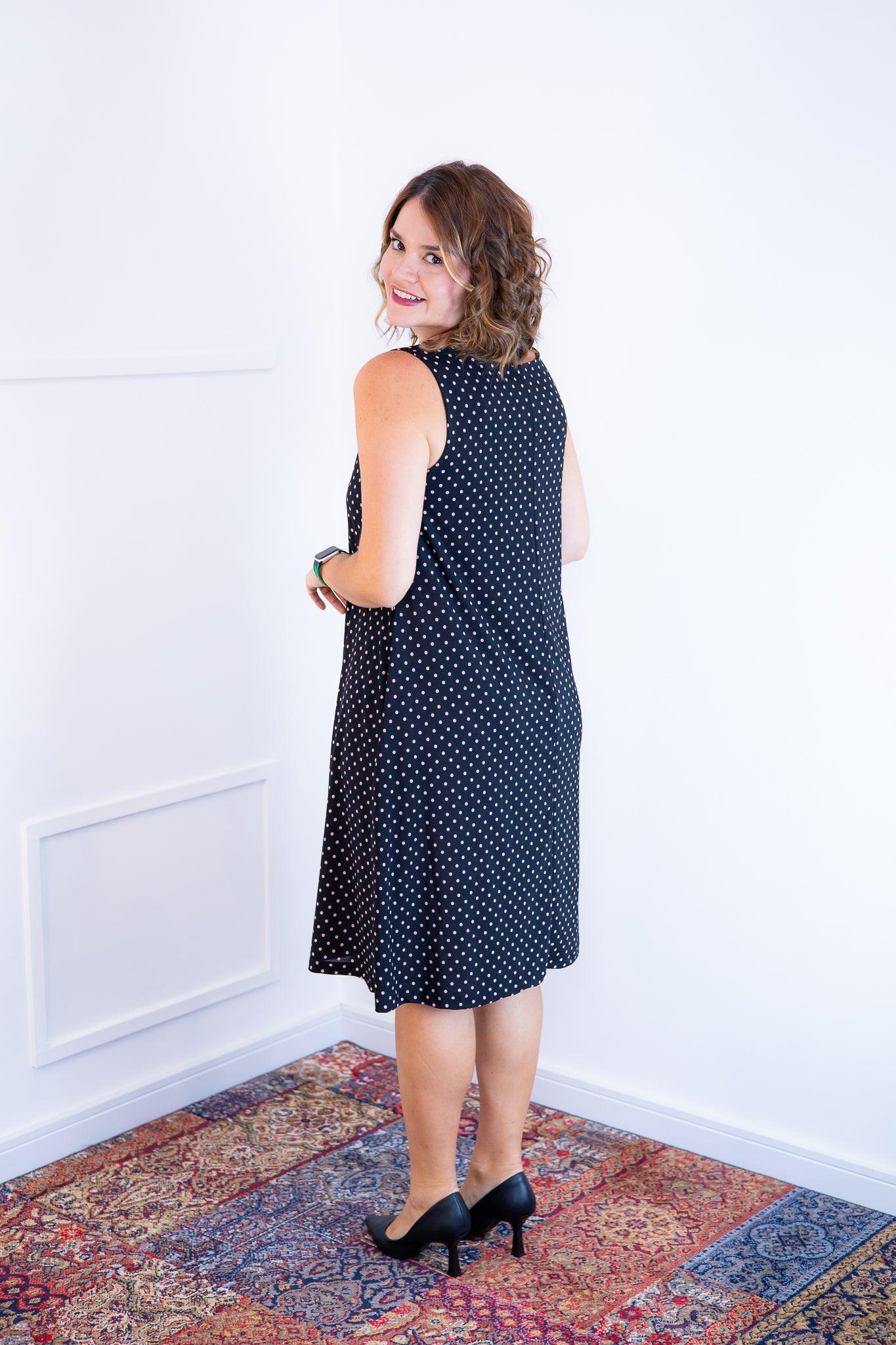 Vestido Sofia - Malha Confort Regata Midi - Bazar Online