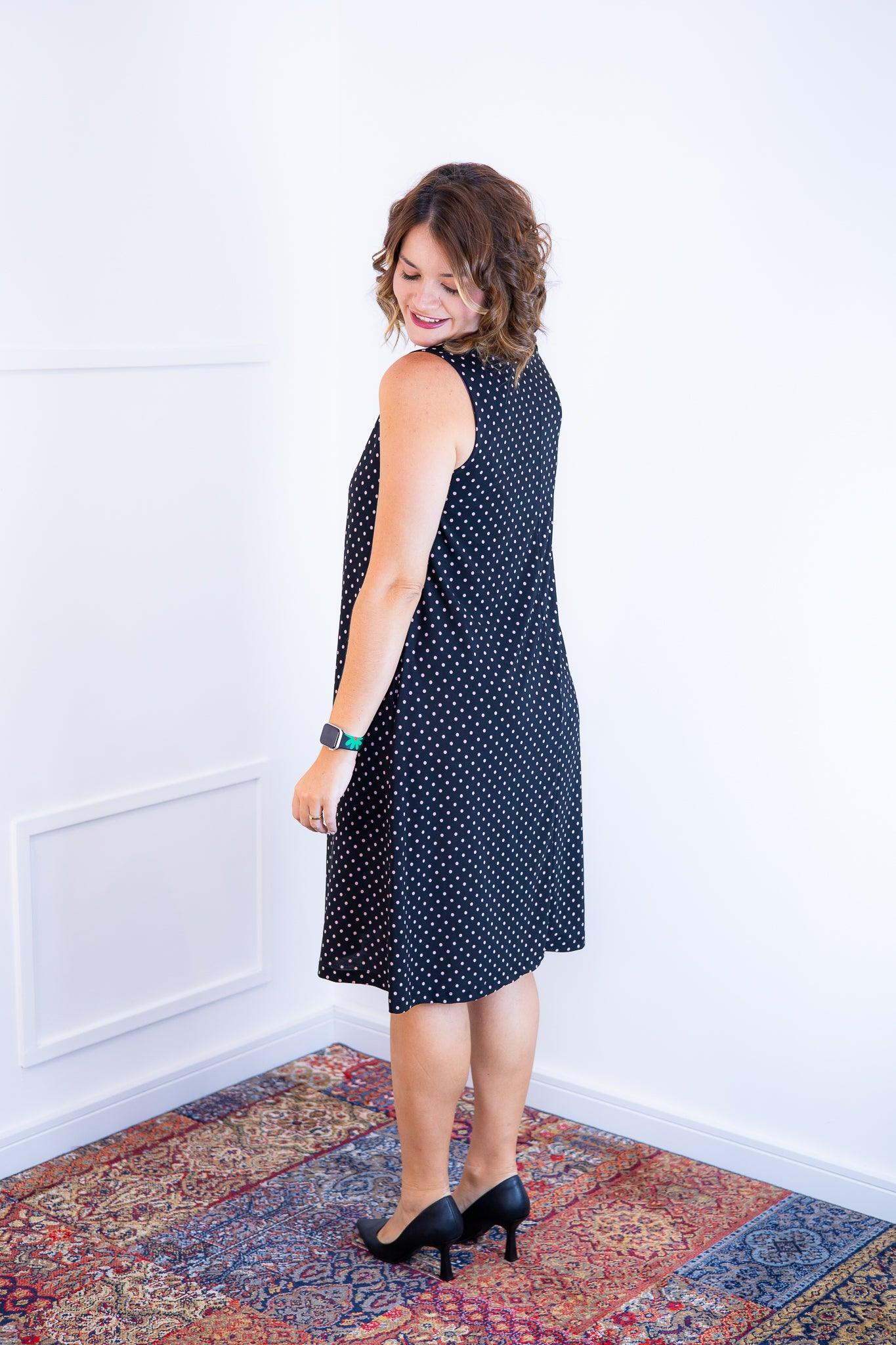 Vestido Sofia - Malha Confort Regata Midi - Bazar Online