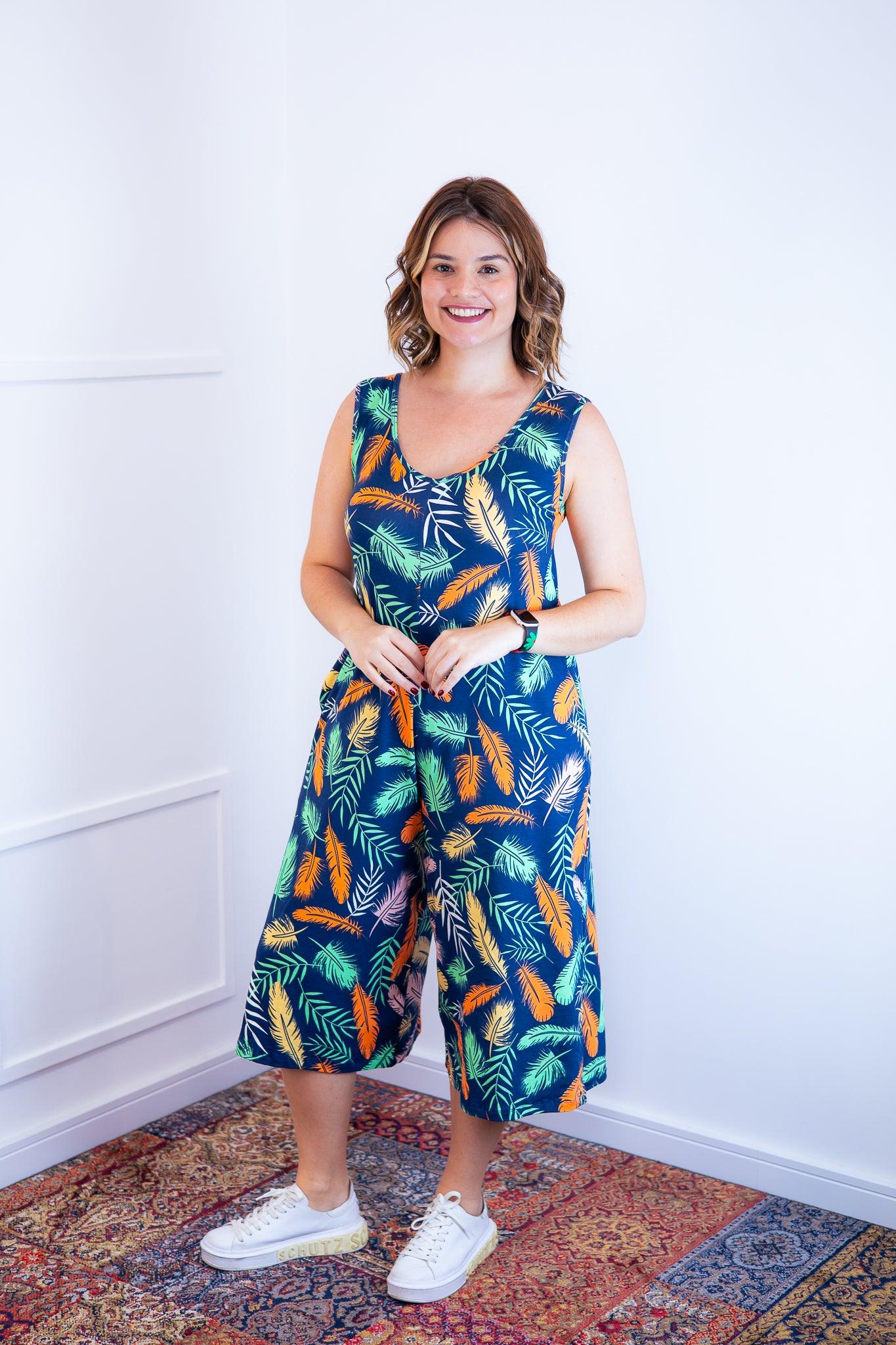 Macacão Soul - Regata Pantacourt - Bazar Online