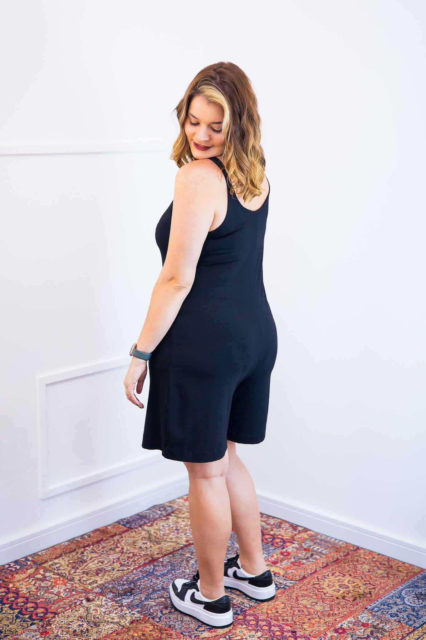 Macaquinho Kate - Midi Alça Larga - Bazar Online