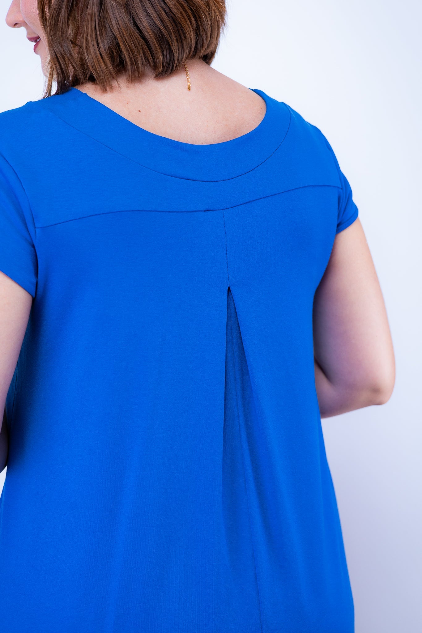 Vestido Laura - Evasê Decote V em Viscolycra - Bazar Online