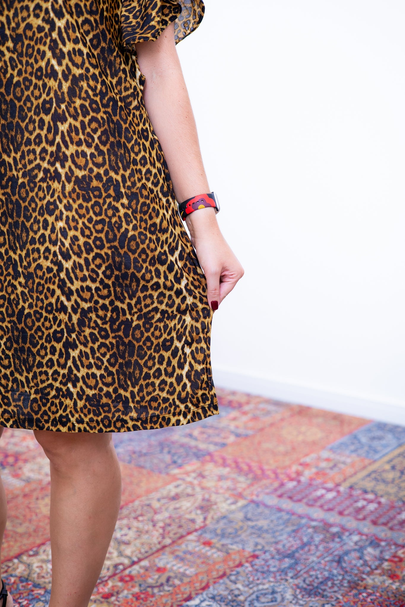 Vestido Helena - Malha Confort Manga Morcego - Bazar Online