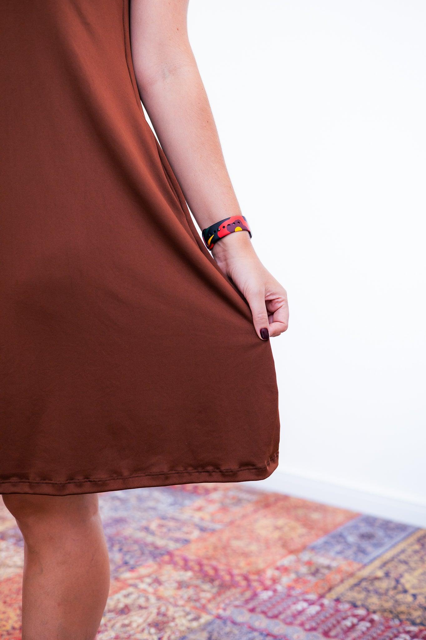 Vestido Emily -  Regata de Amarrar nas Costas em Malha Confort - Bazar Online