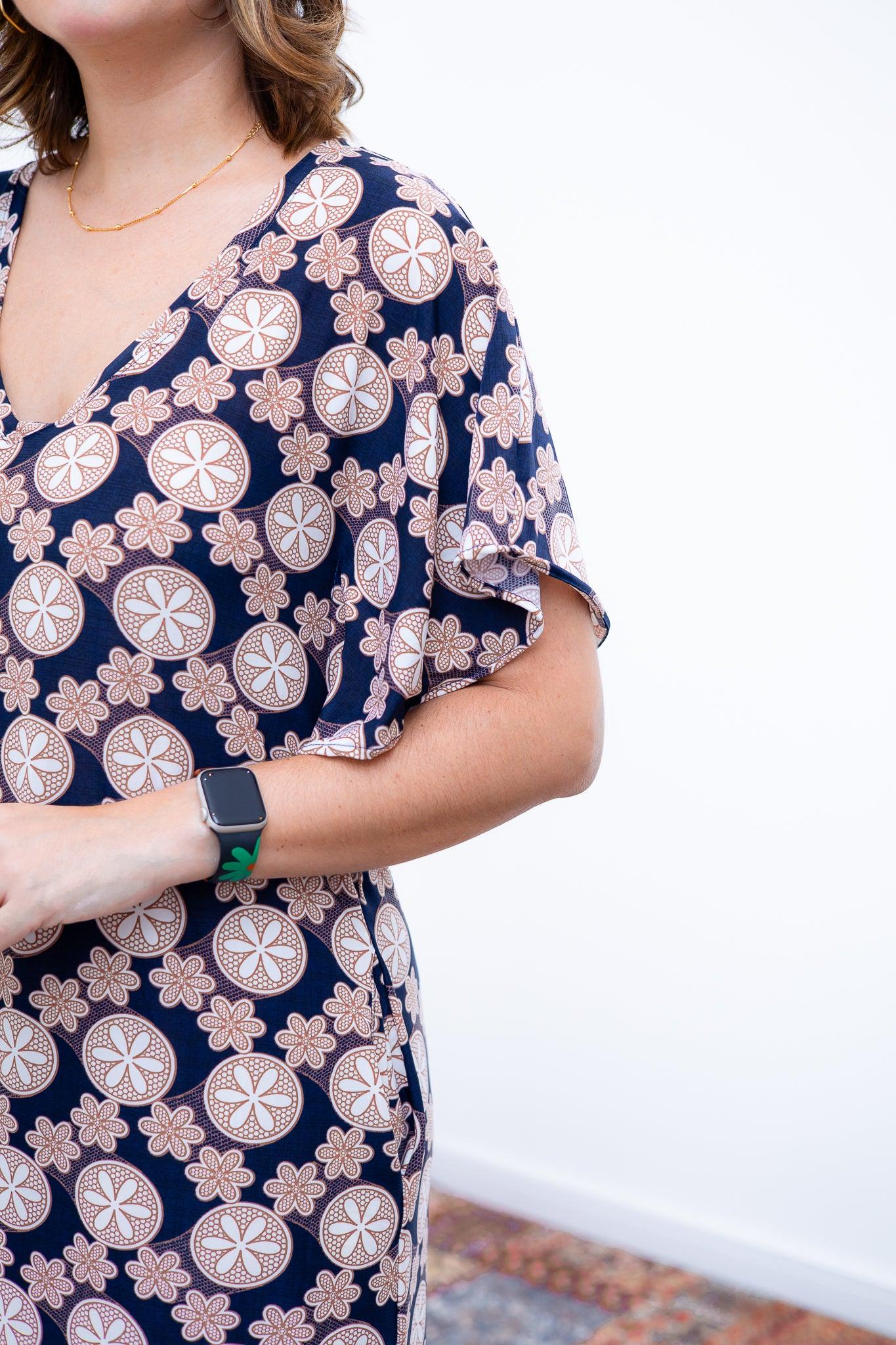 Vestido Helena - Malha Confort Manga Morcego - Bazar Online