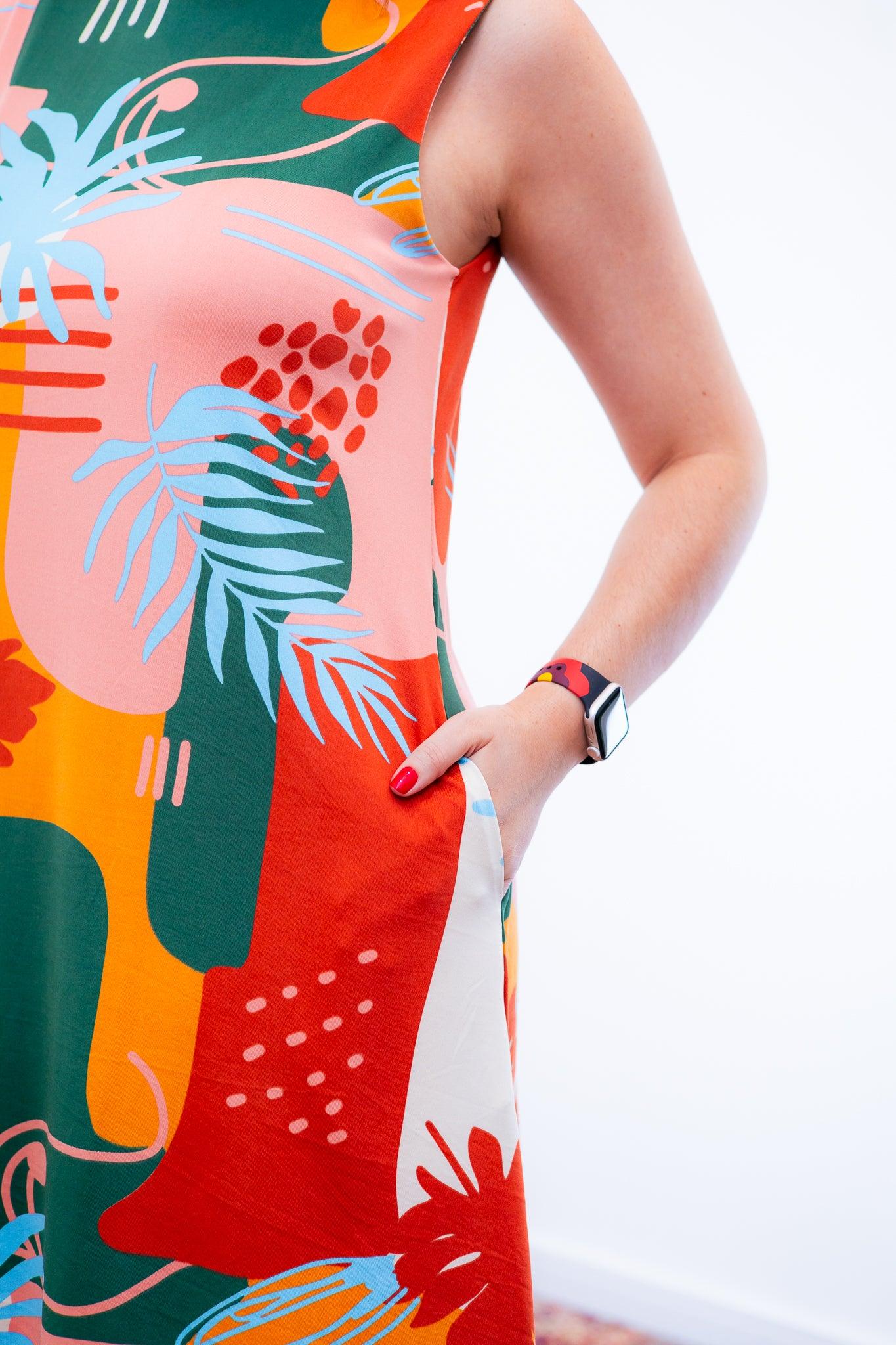 Vestido Emily -  Regata de Amarrar nas Costas em Malha Confort - Bazar Online