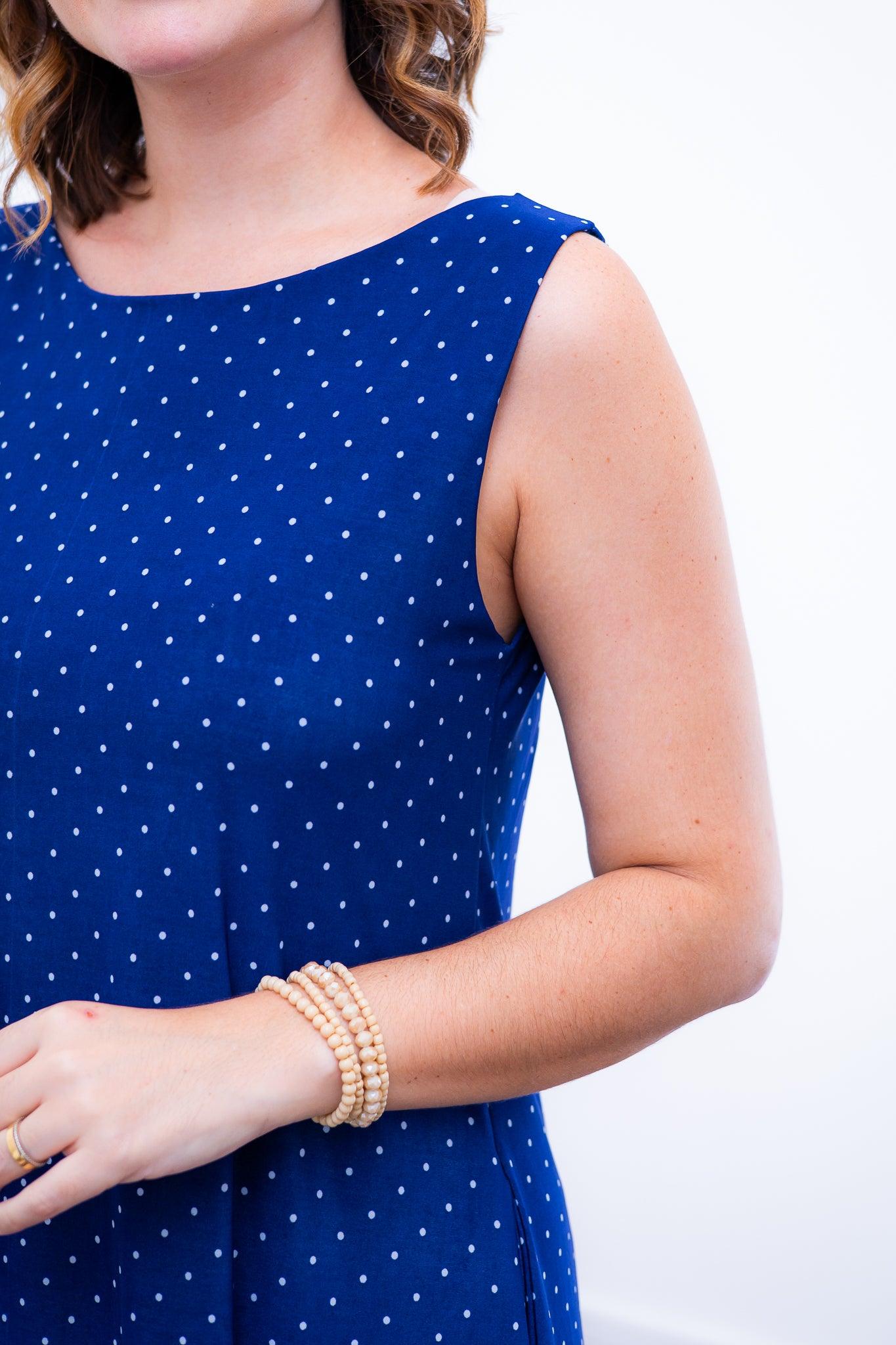 Vestido Sofia - Malha Confort Regata Midi - Bazar Online