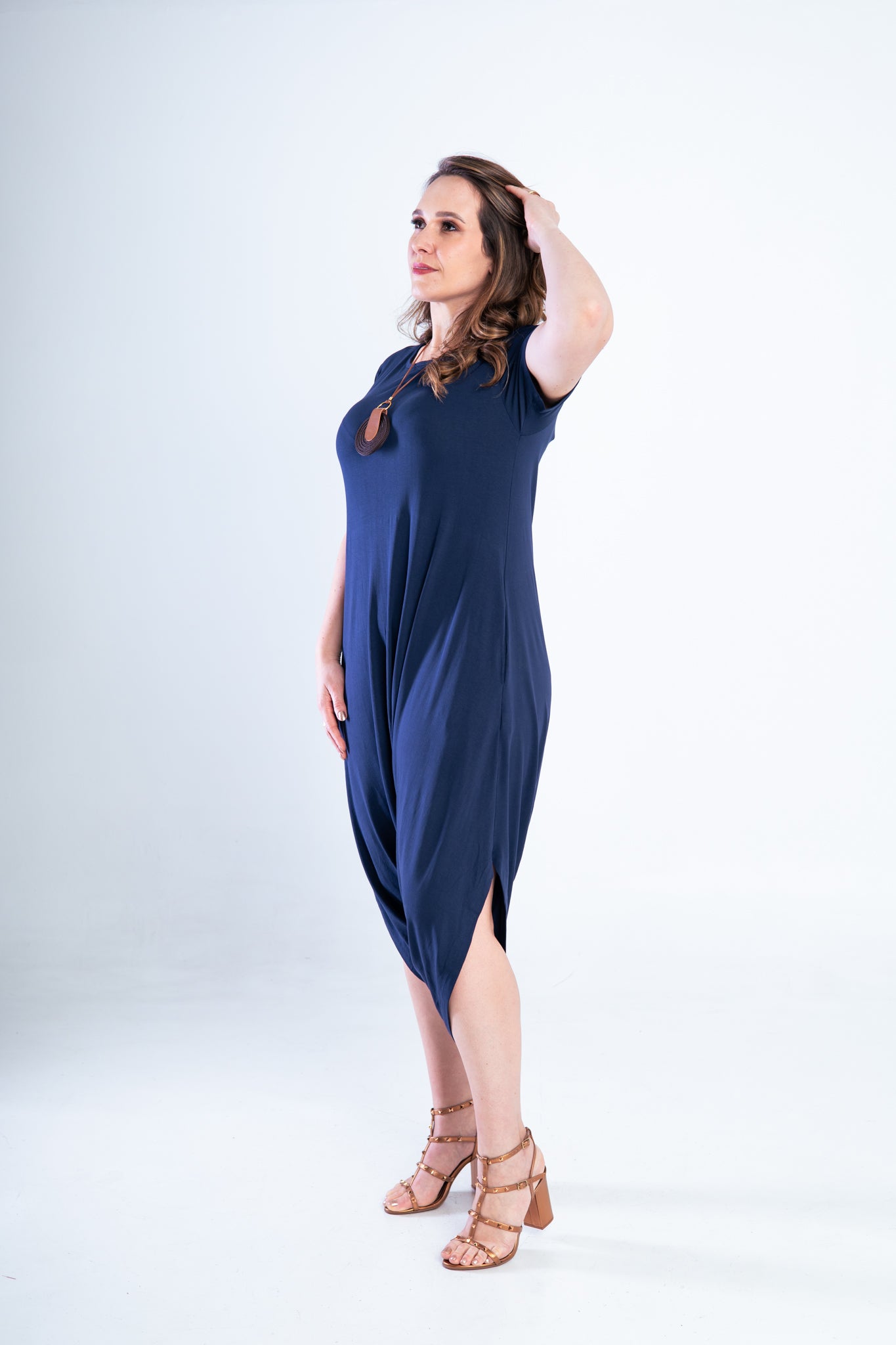 Macacão Fênix - Saruel com Bolsos em Viscolycra - Bazar Online