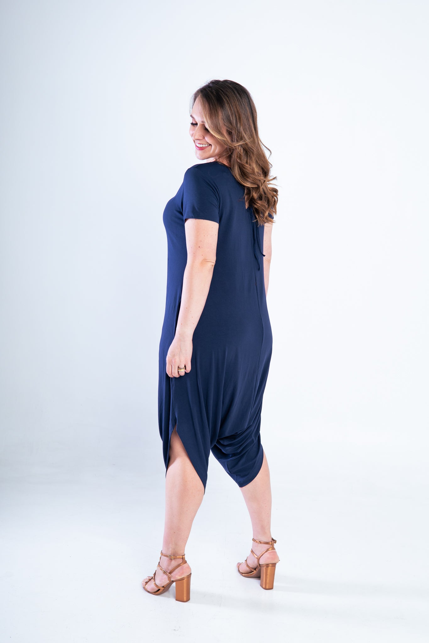 Macacão Fênix - Saruel com Bolsos em Viscolycra - Bazar Online