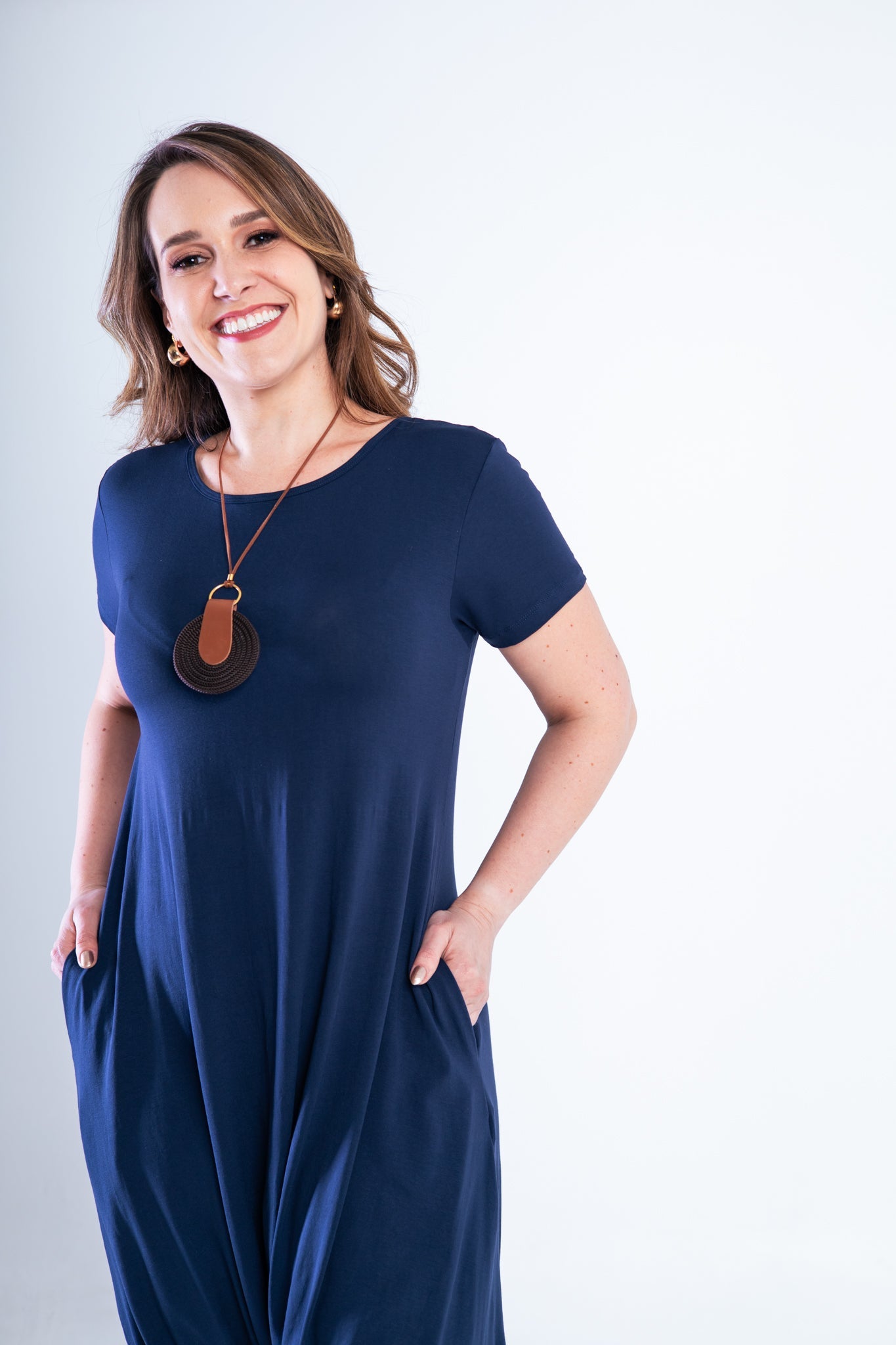 Macacão Fênix - Saruel com Bolsos em Viscolycra - Bazar Online