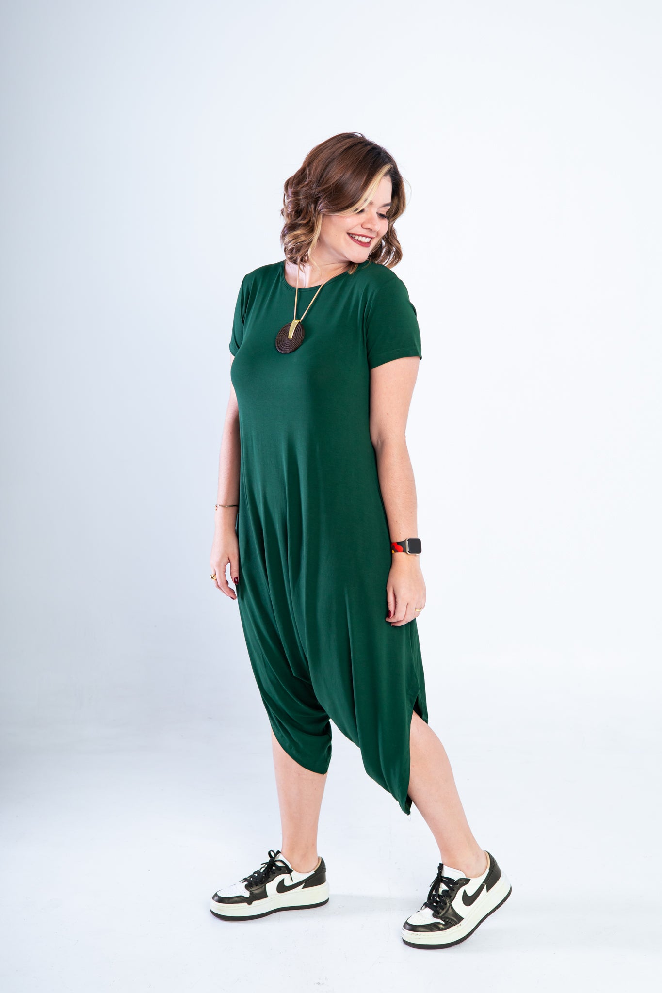 Macacão Fênix - Saruel com Bolsos em Viscolycra - Bazar Online