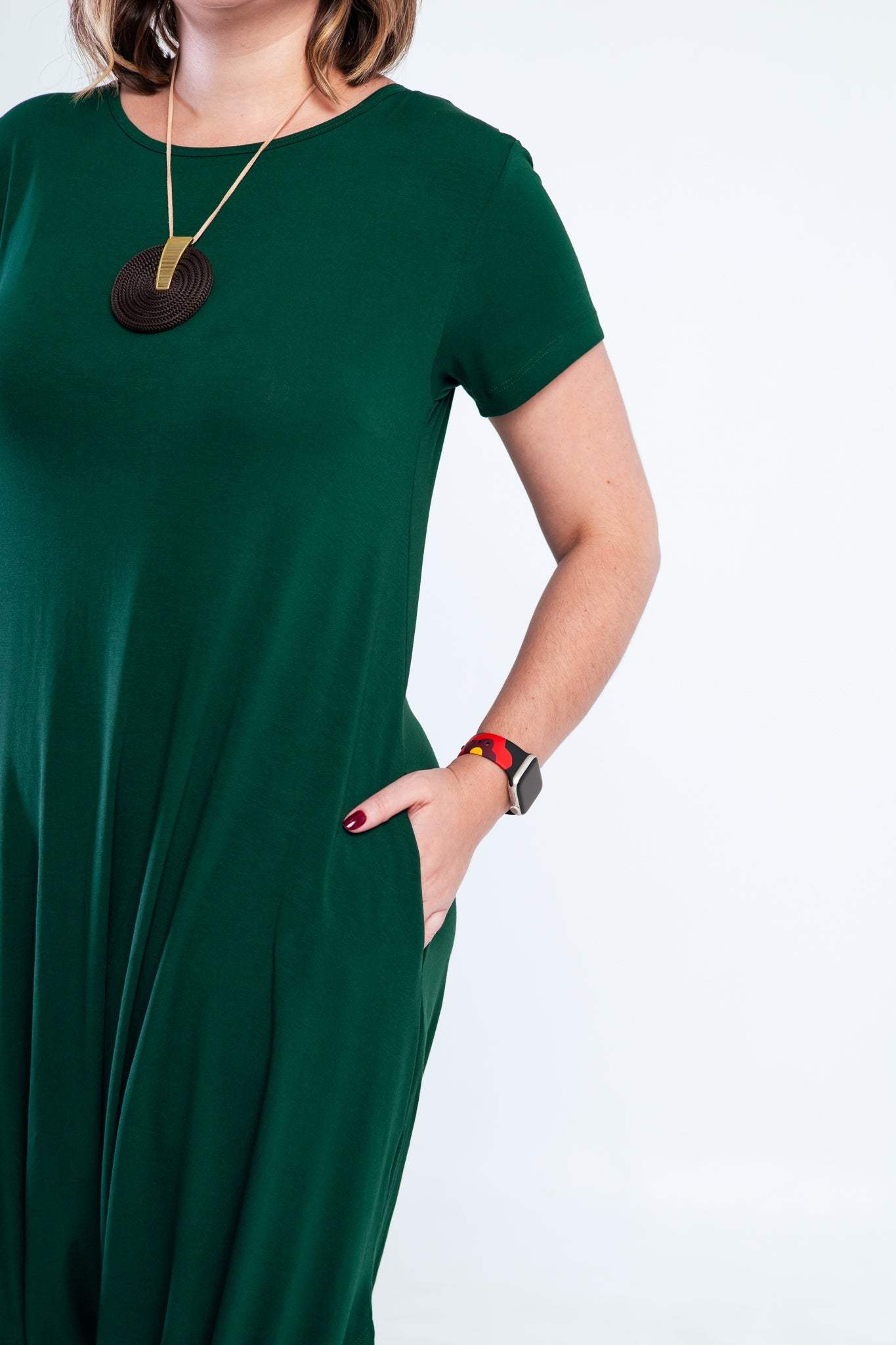 Macacão Fênix - Saruel com Bolsos em Viscolycra - Bazar Online