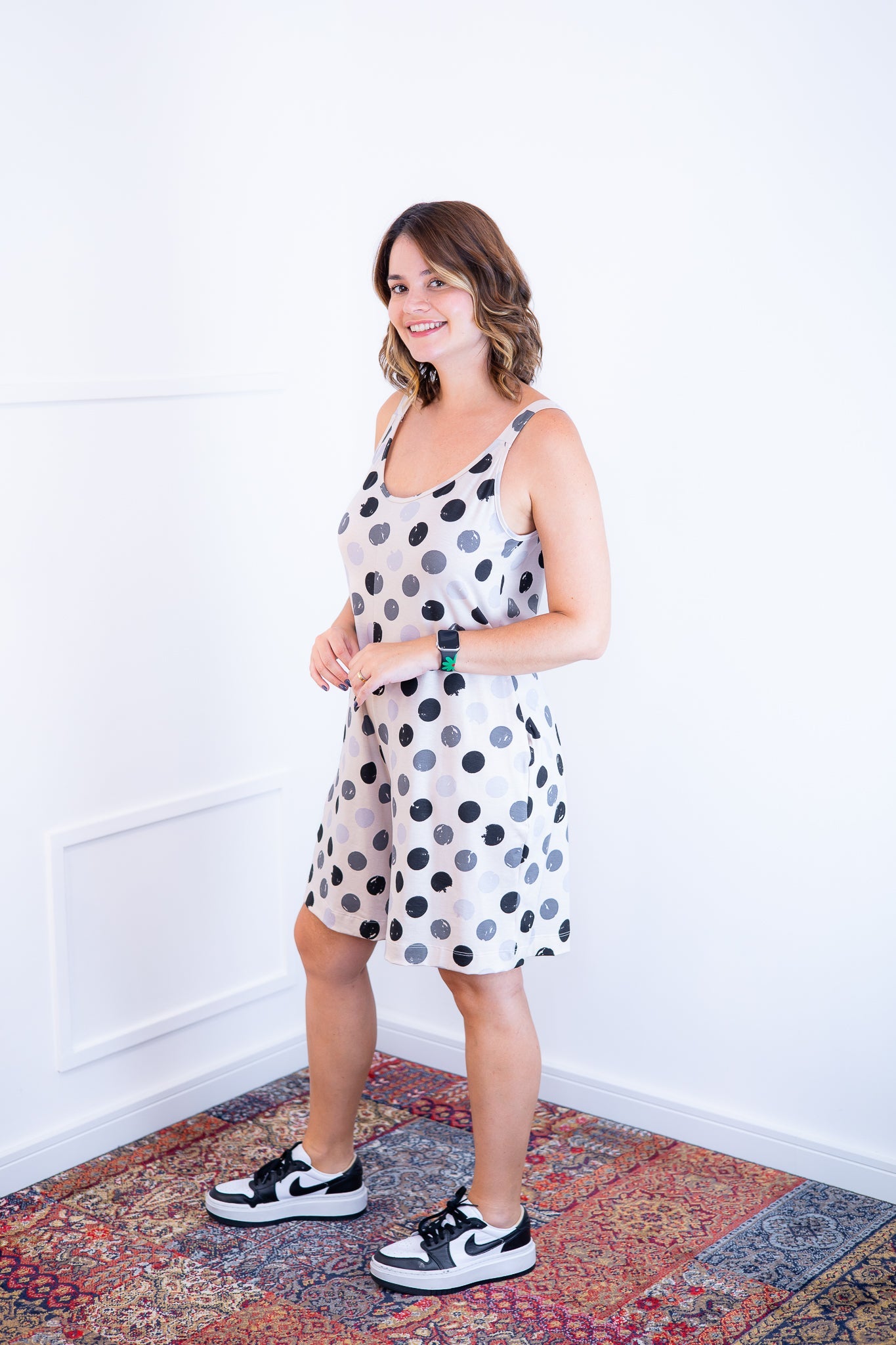 Macaquinho Kate - Midi Alça Larga - Bazar Online