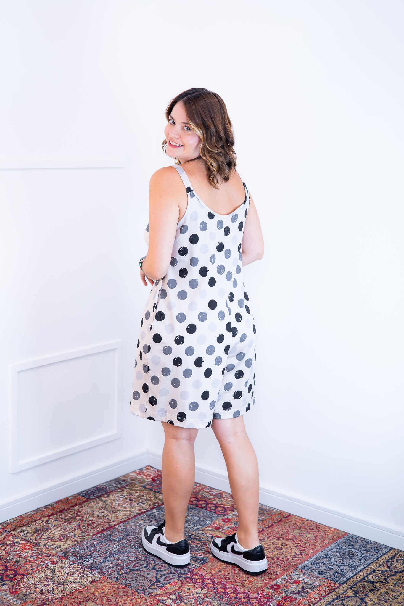 Macaquinho Kate - Midi Alça Larga - Bazar Online