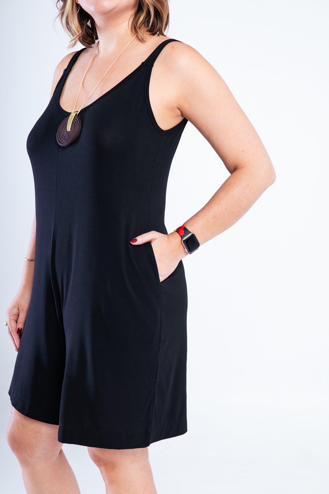 Macaquinho Kate - Midi Alça Larga - Bazar Online