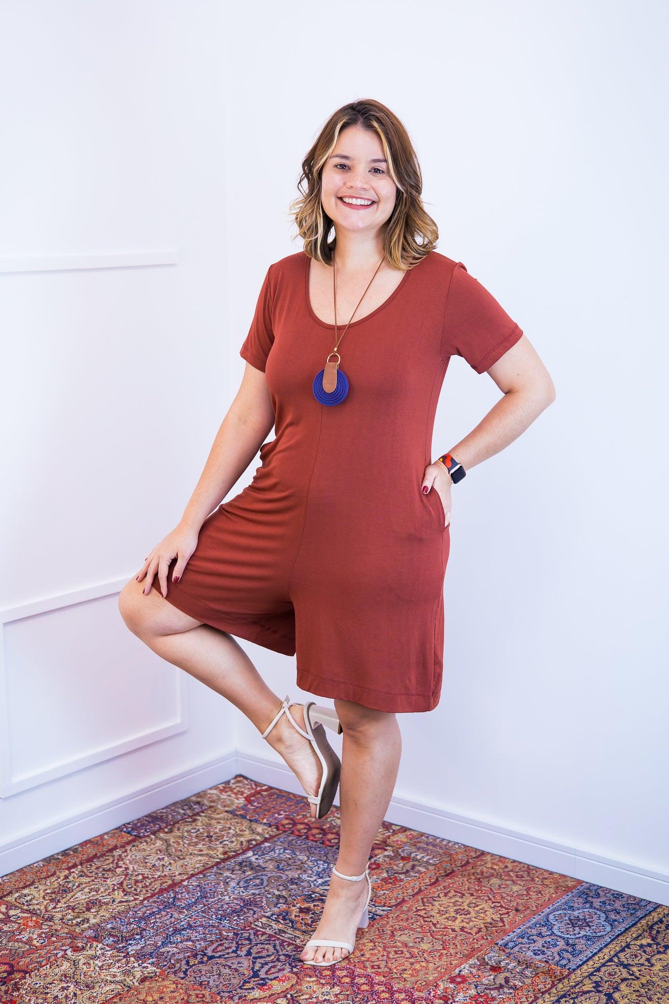 Macaquinho Jade - Midi com Mangas - Bazar Online