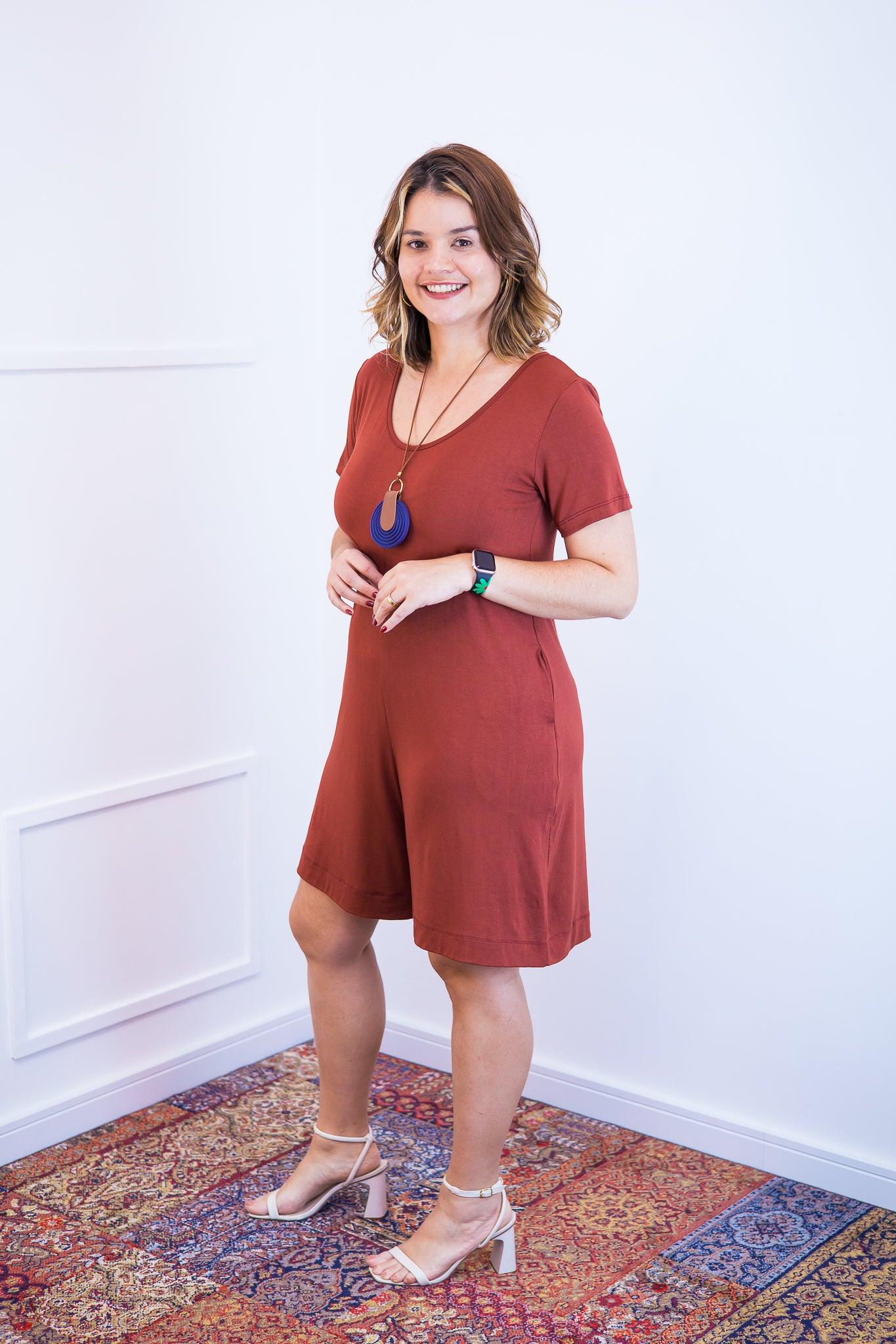 Macaquinho Jade - Midi com Mangas - Bazar Online